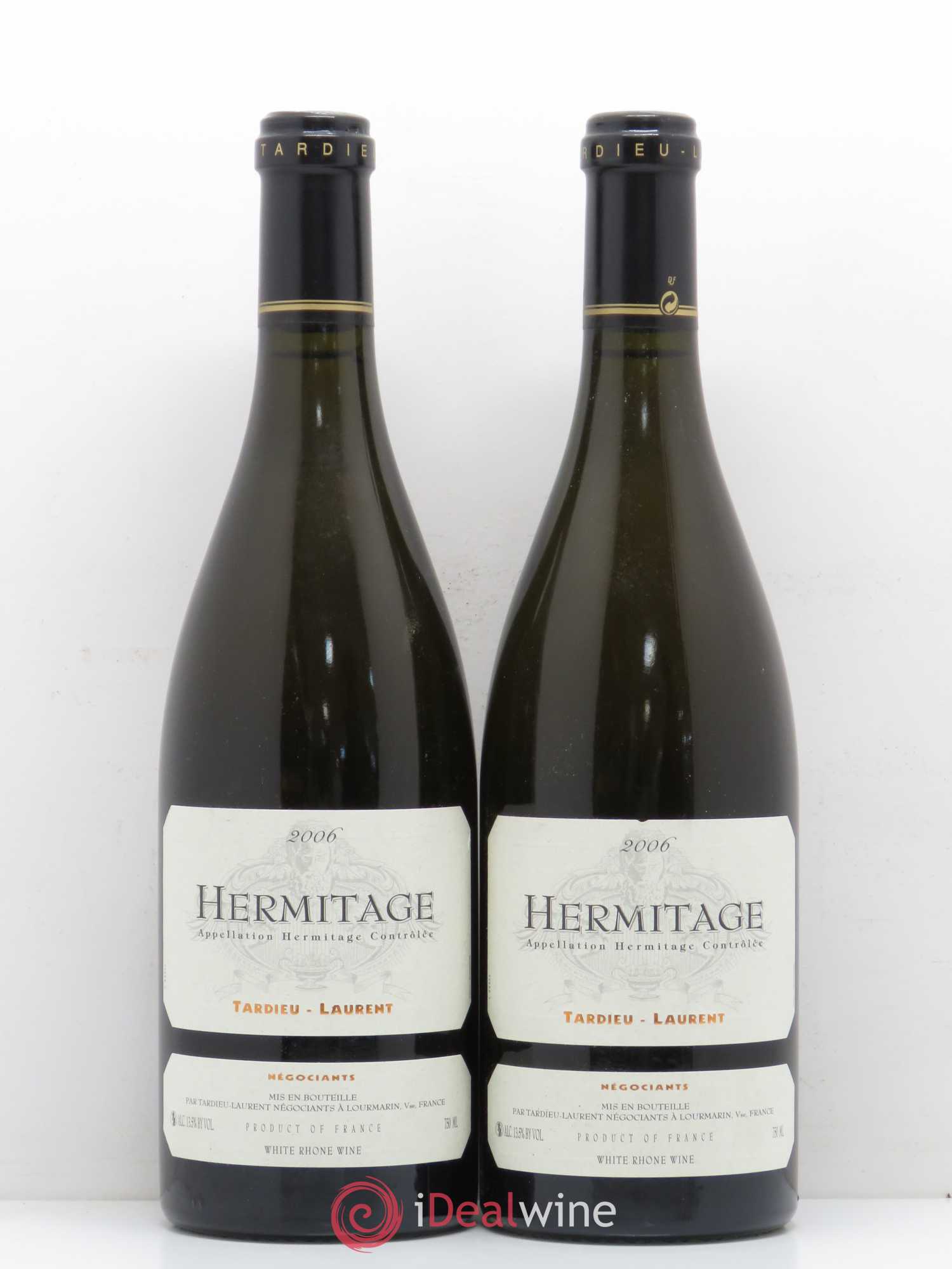 Hermitage Tardieu-Laurent Famille Tardieu 2006 - Lot de 2 bouteilles - 0