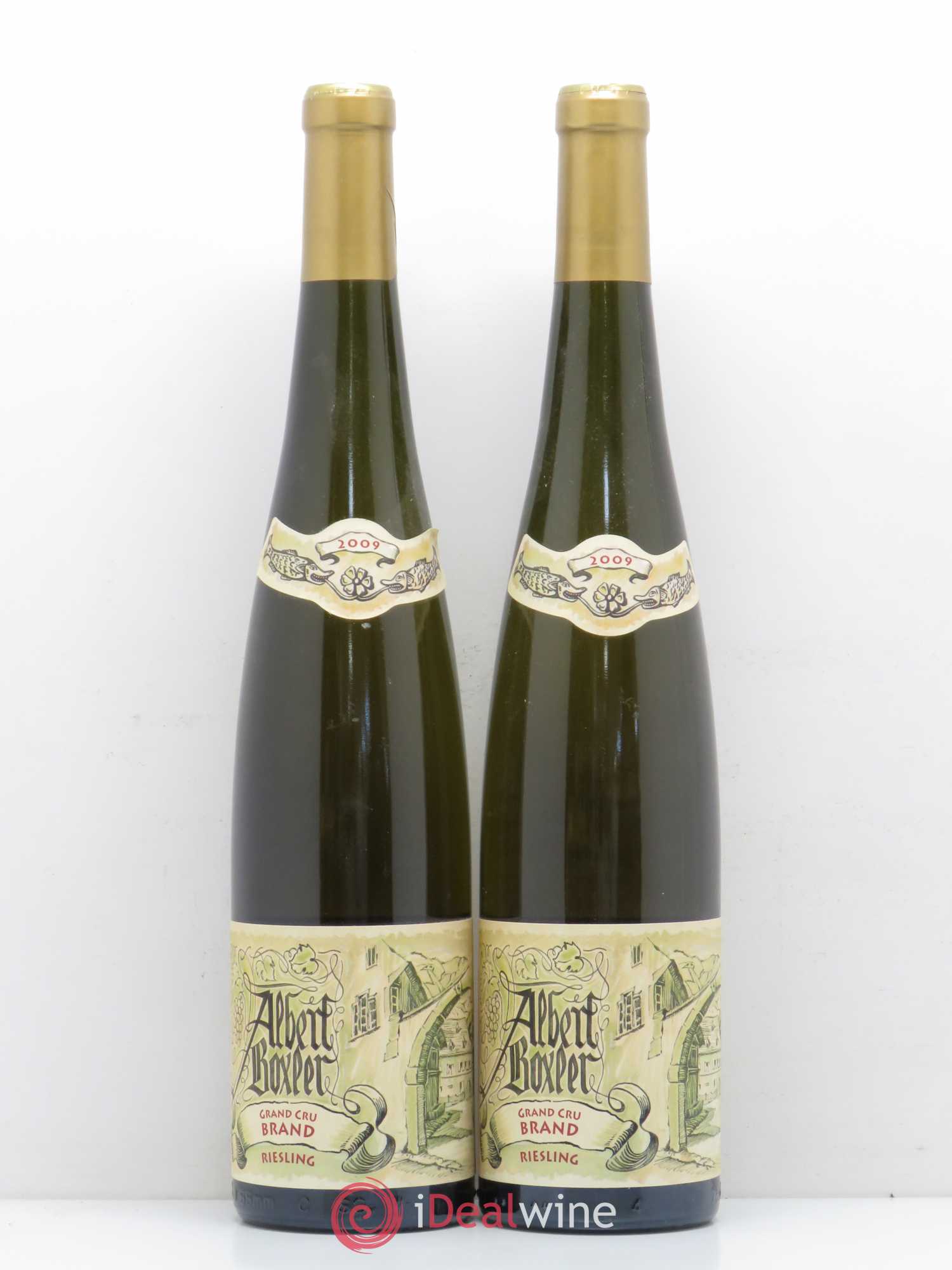 Alsace Grand Cru Brand Albert Boxler 2009 - Posten von 2 Flaschen - 0