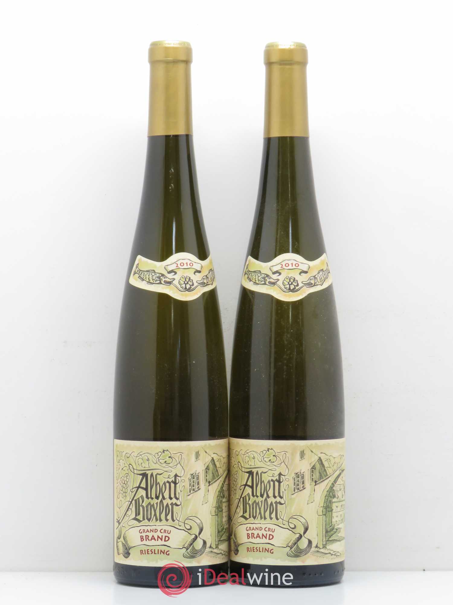 Alsace Grand Cru Brand K Albert Boxler 2010 - Posten von 2 Flaschen - 0