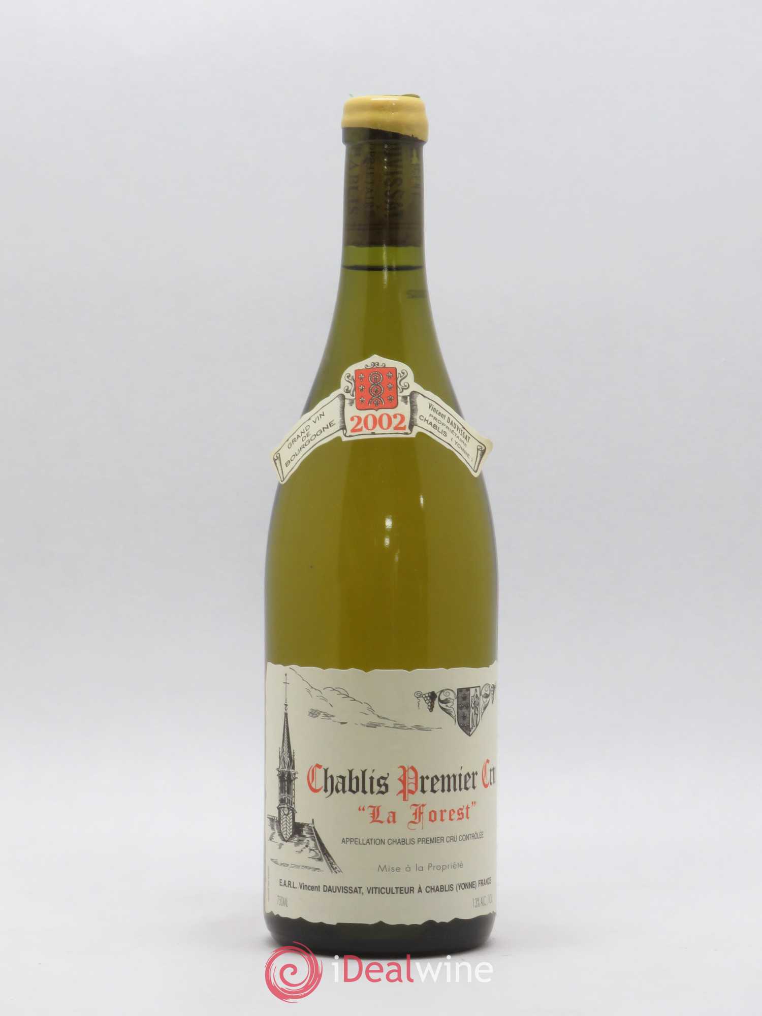 Chablis 1er Cru La Forest Vincent Dauvissat (Domaine) 2002 - Lot de 1 bouteille - 0