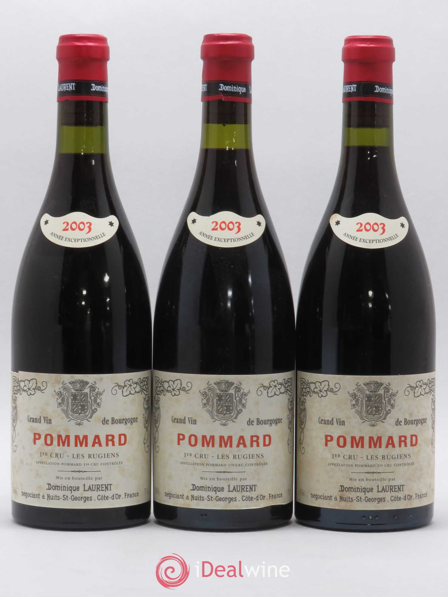 Pommard 1er Cru 2003 - Lot de 3 bouteilles - 0