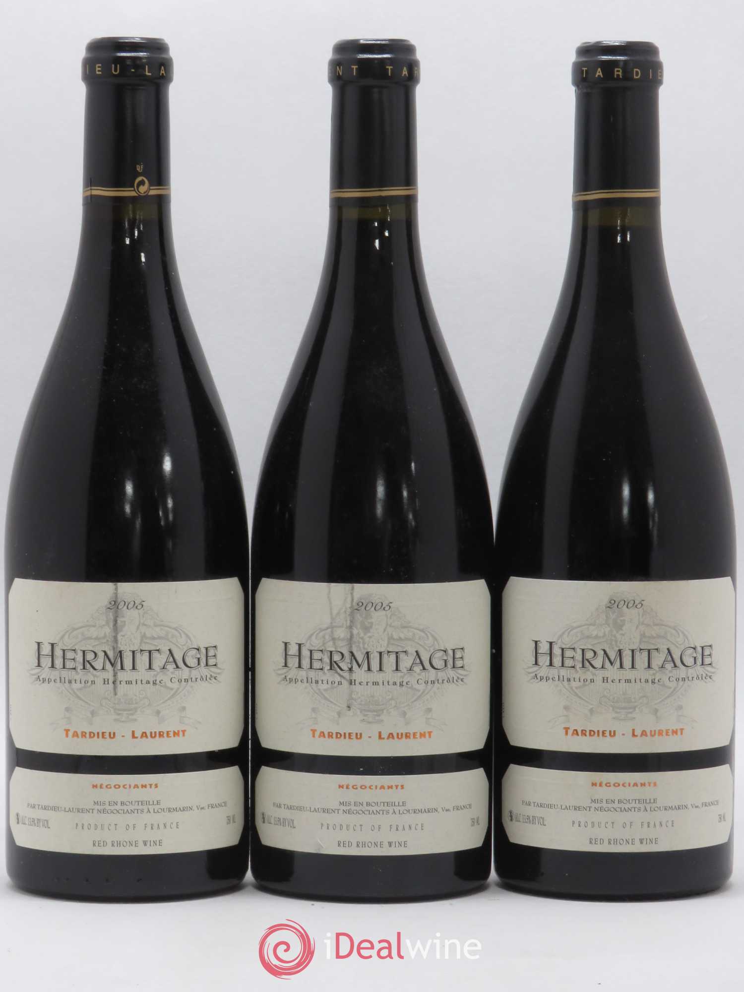 Hermitage Maison Tardieu-Laurent 2005 - Lot de 3 bouteilles - 0