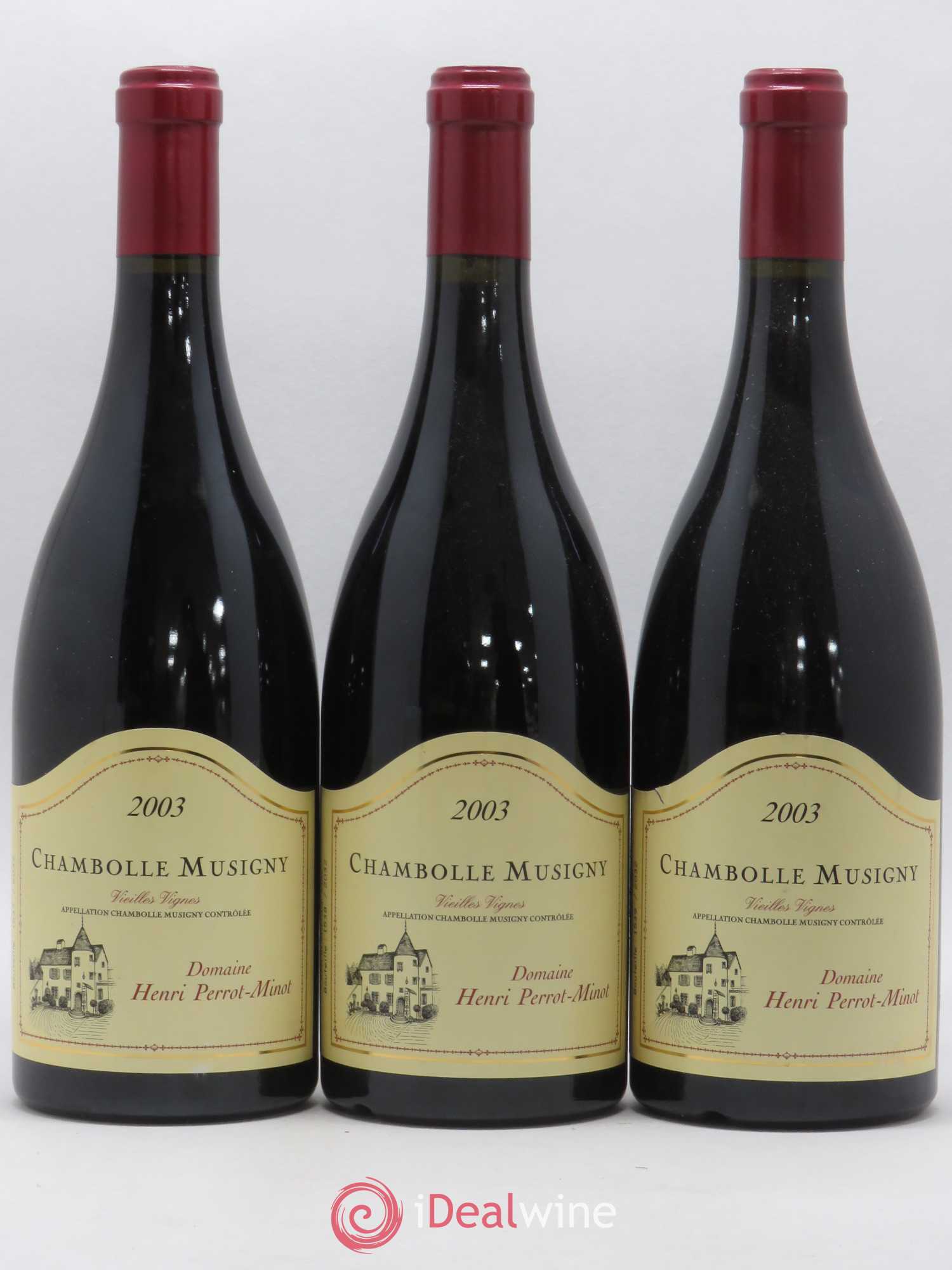 Chambolle-Musigny Vieilles Vignes Perrot-Minot 2003 - Lot de 3 bouteilles - 0