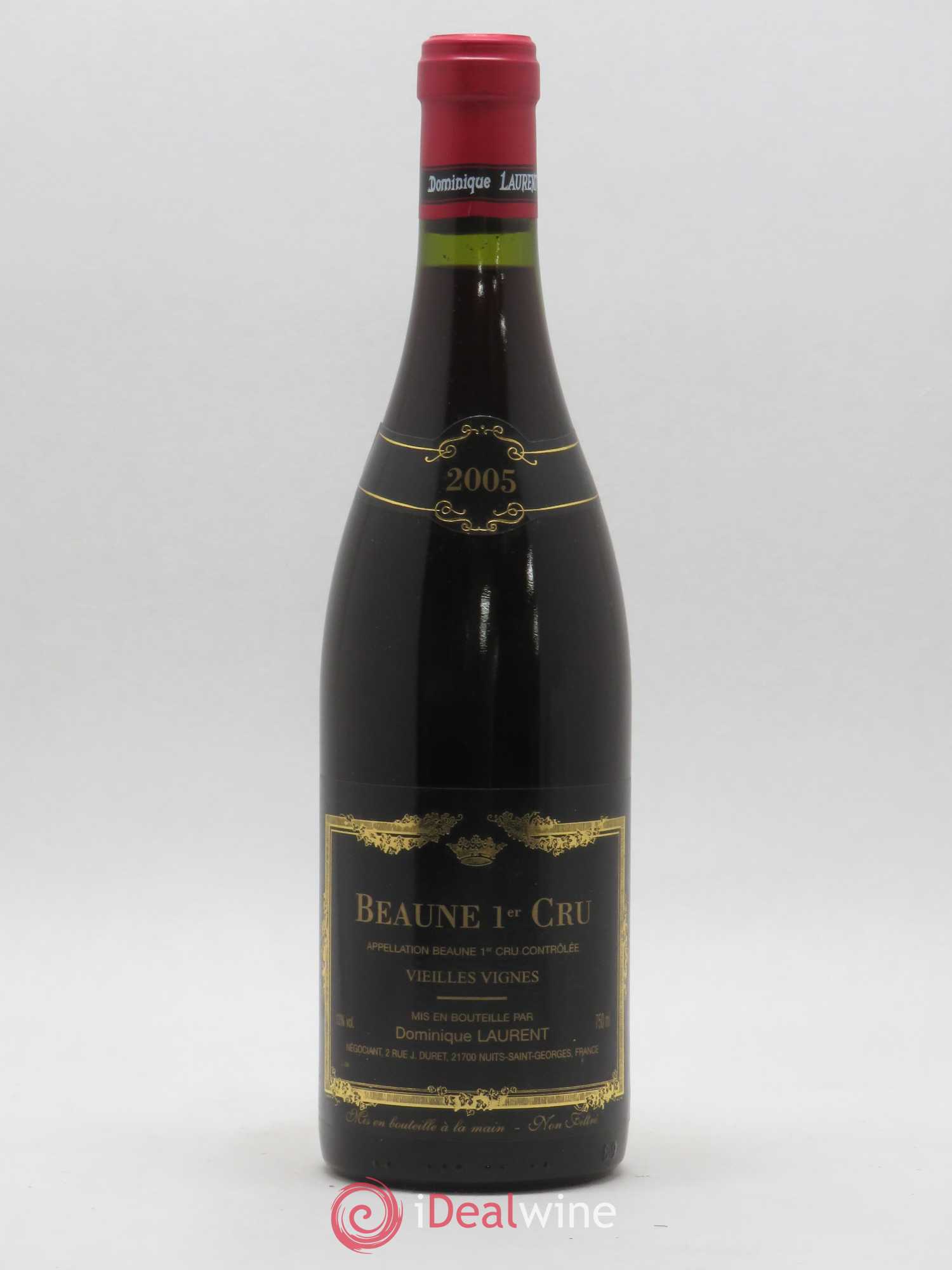 Beaune 1er Cru Vieilles Vignes Dominique Laurent 2005 - Lot de 1 bouteille - 0