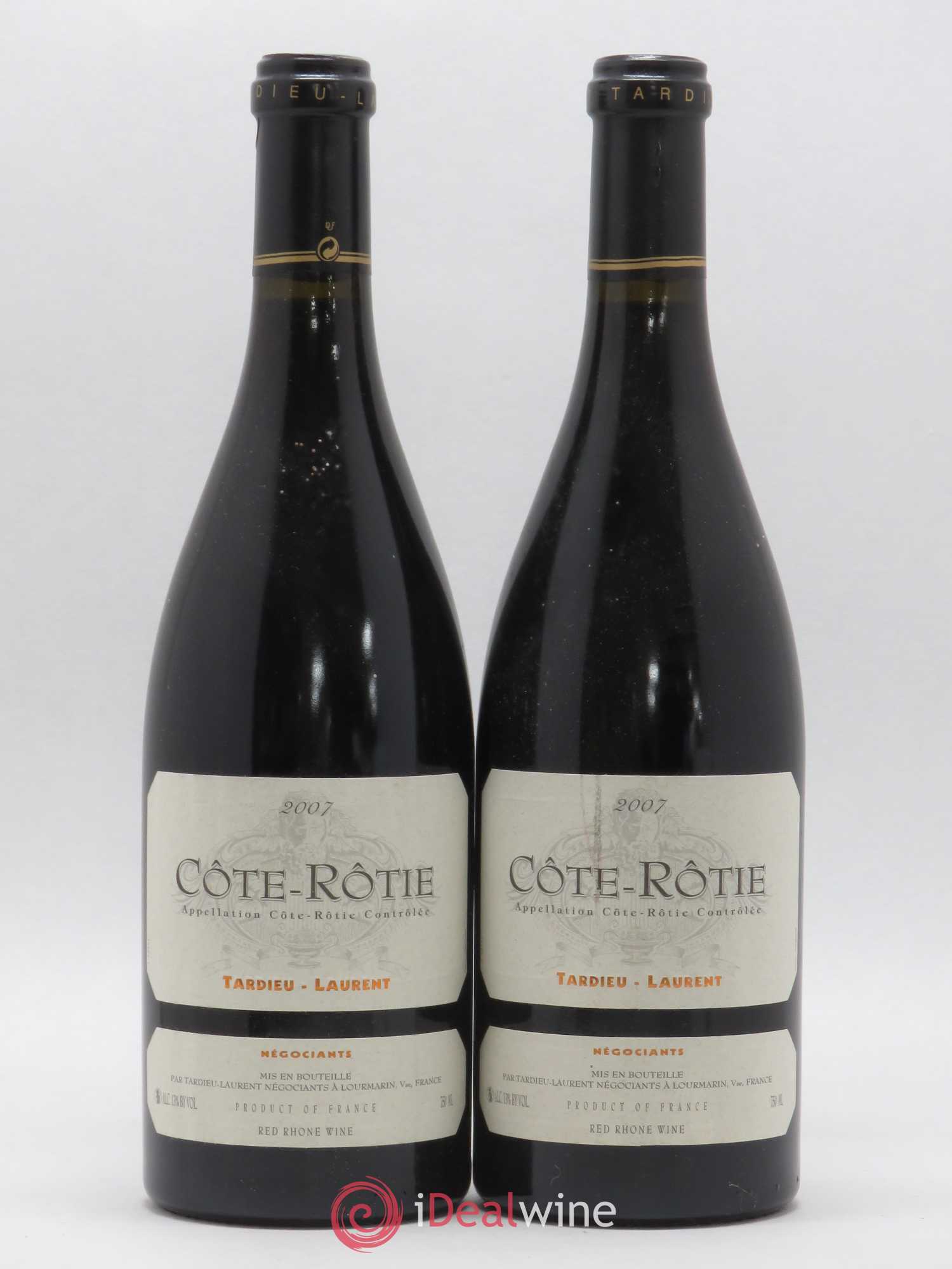 Côte-Rôtie Maison Tardieu-Laurent 2007 - Lot de 2 bouteilles - 0