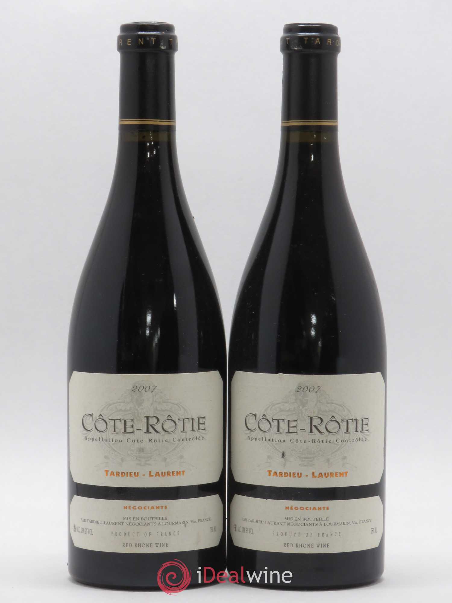 Côte-Rôtie Maison Tardieu-Laurent 2007 - Lot de 2 bouteilles - 0