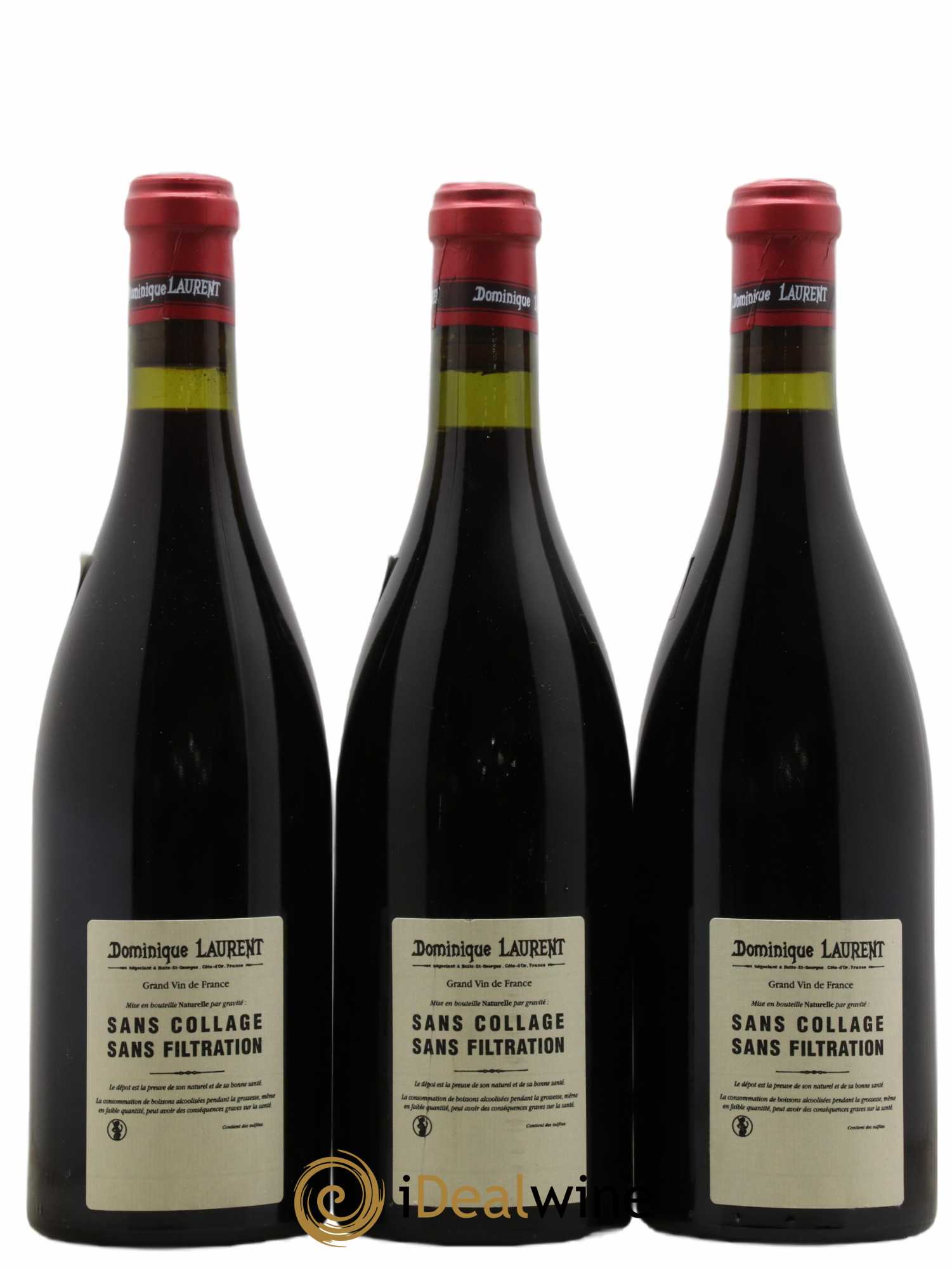 Gevrey-Chambertin 1er Cru Clos Saint Jacques Dominique Laurent 2005 - Lot de 3 bouteilles - 1