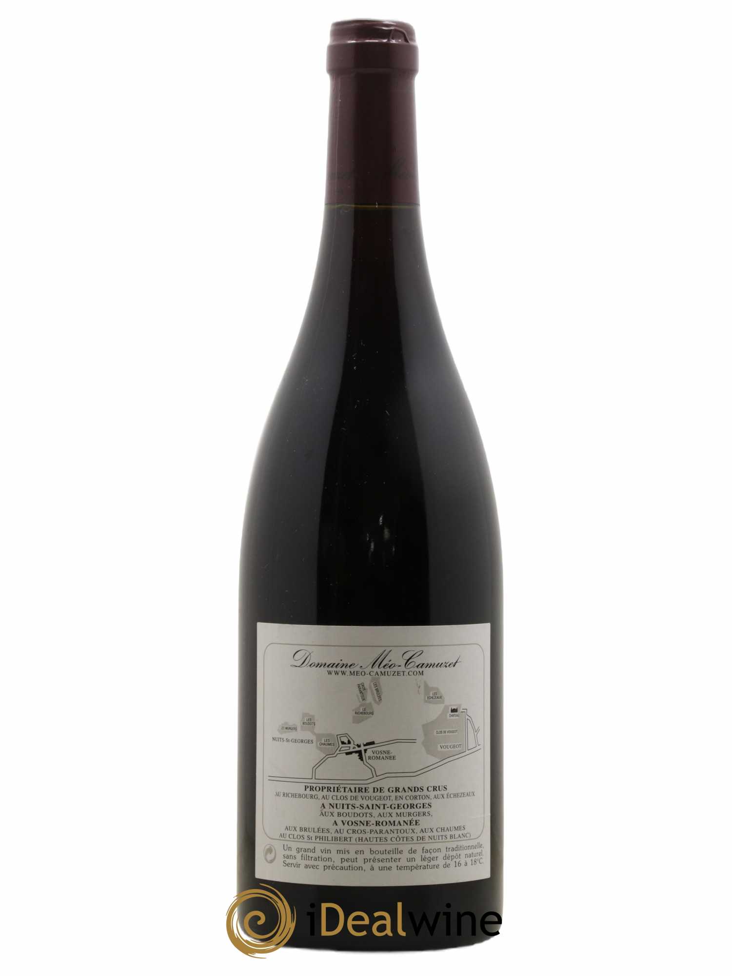 Vosne-Romanée 1er Cru Les Chaumes Méo-Camuzet (Domaine) 2001 - Lot de 1 bouteille - 1