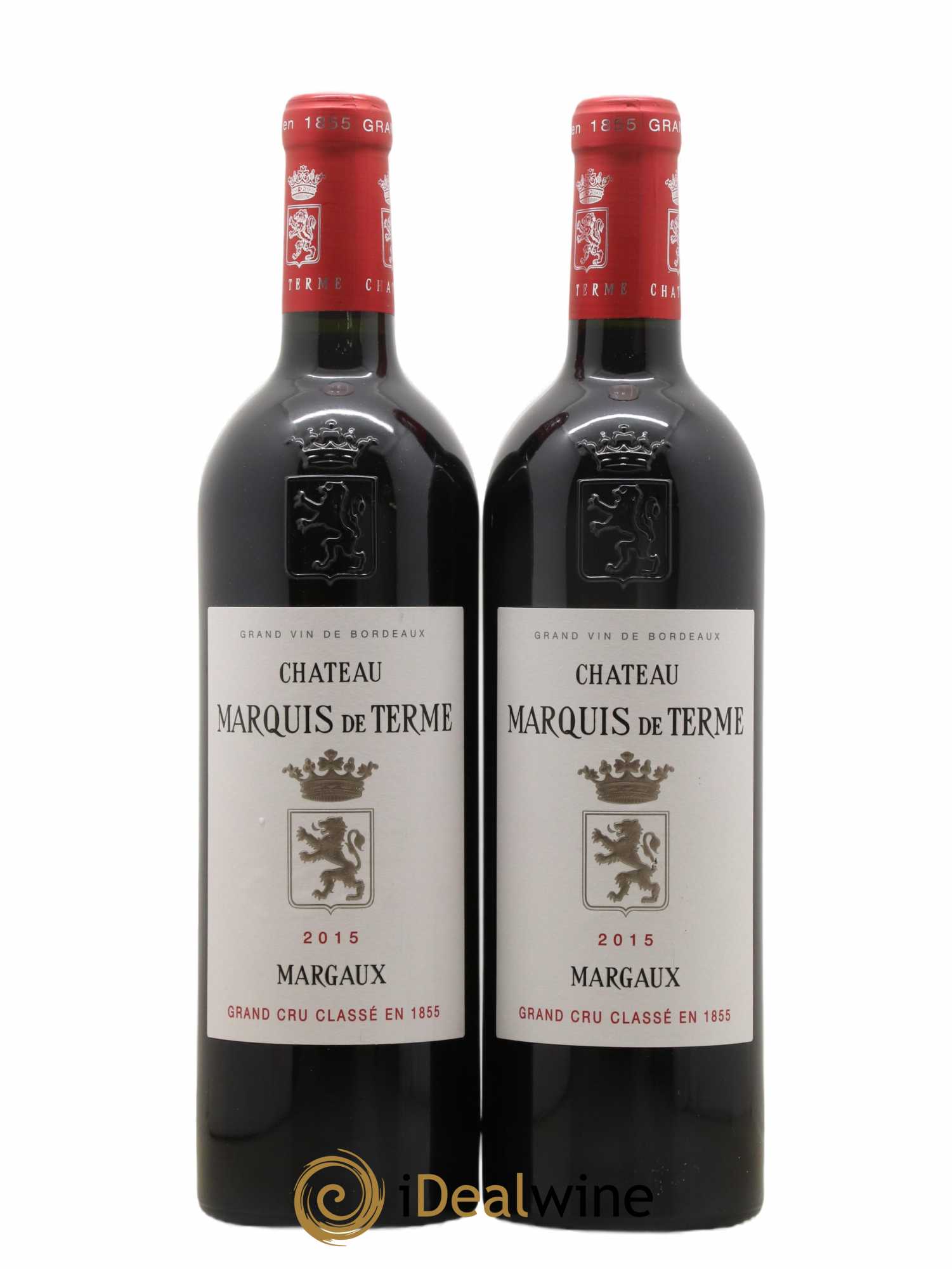 Château Marquis de Terme 4ème Grand Cru Classé 2015 - Lot de 2 bouteilles - 0