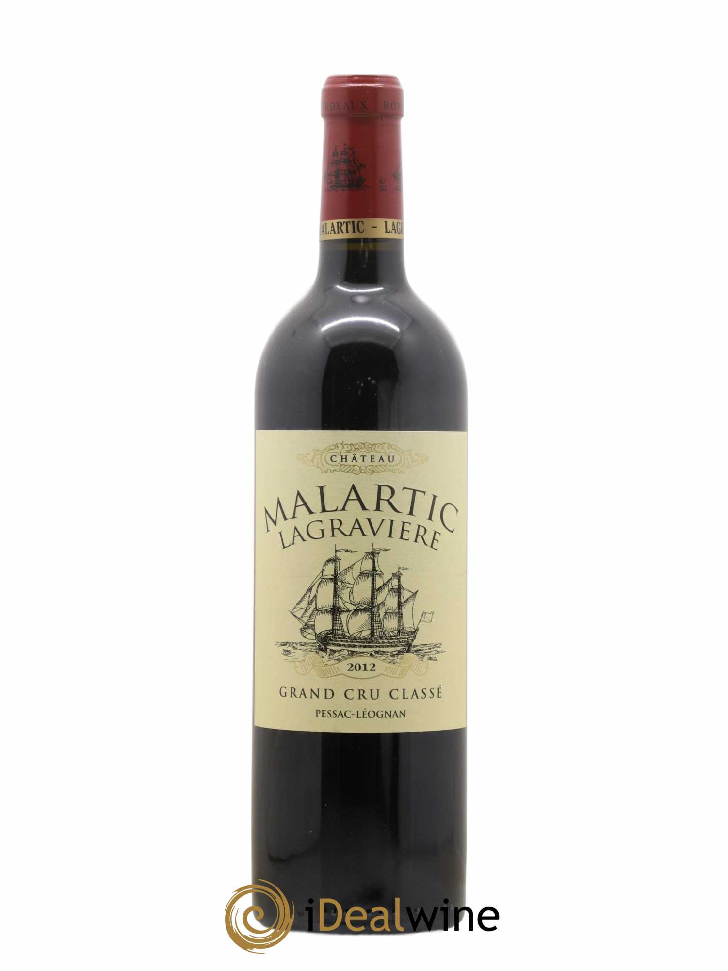 Château Malartic-Lagravière Cru Classé de Graves 2012 - Lot de 1 bouteille - 0