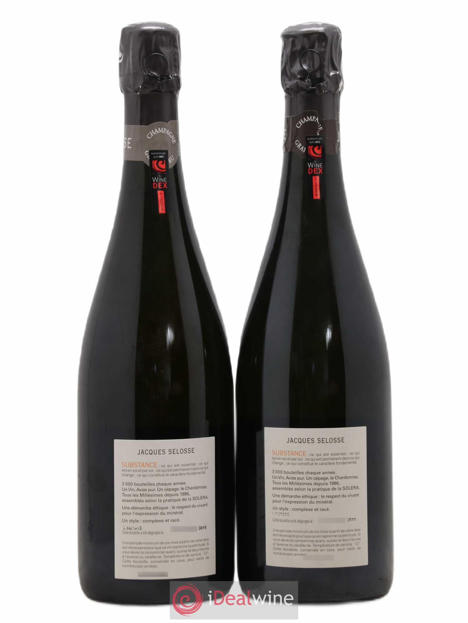 Substance Jacques Selosse - Lot de 2 bouteilles - 1