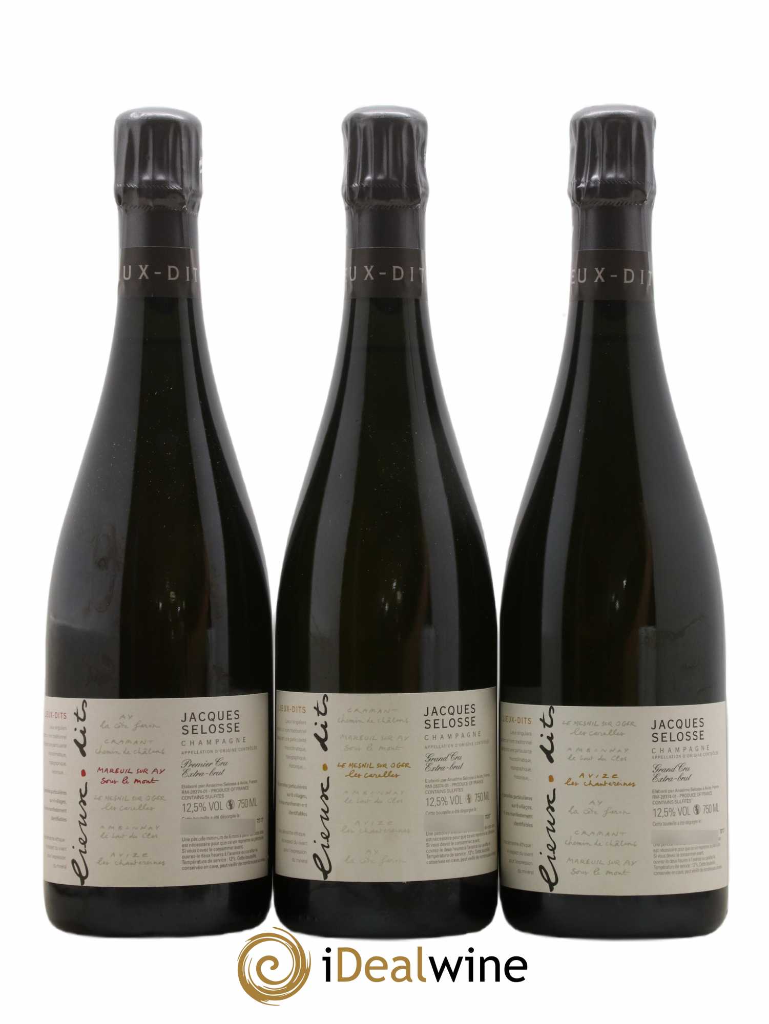 Caisse Collection Lieux-dits Jacques Selosse - Lot de 6 bouteilles - 2