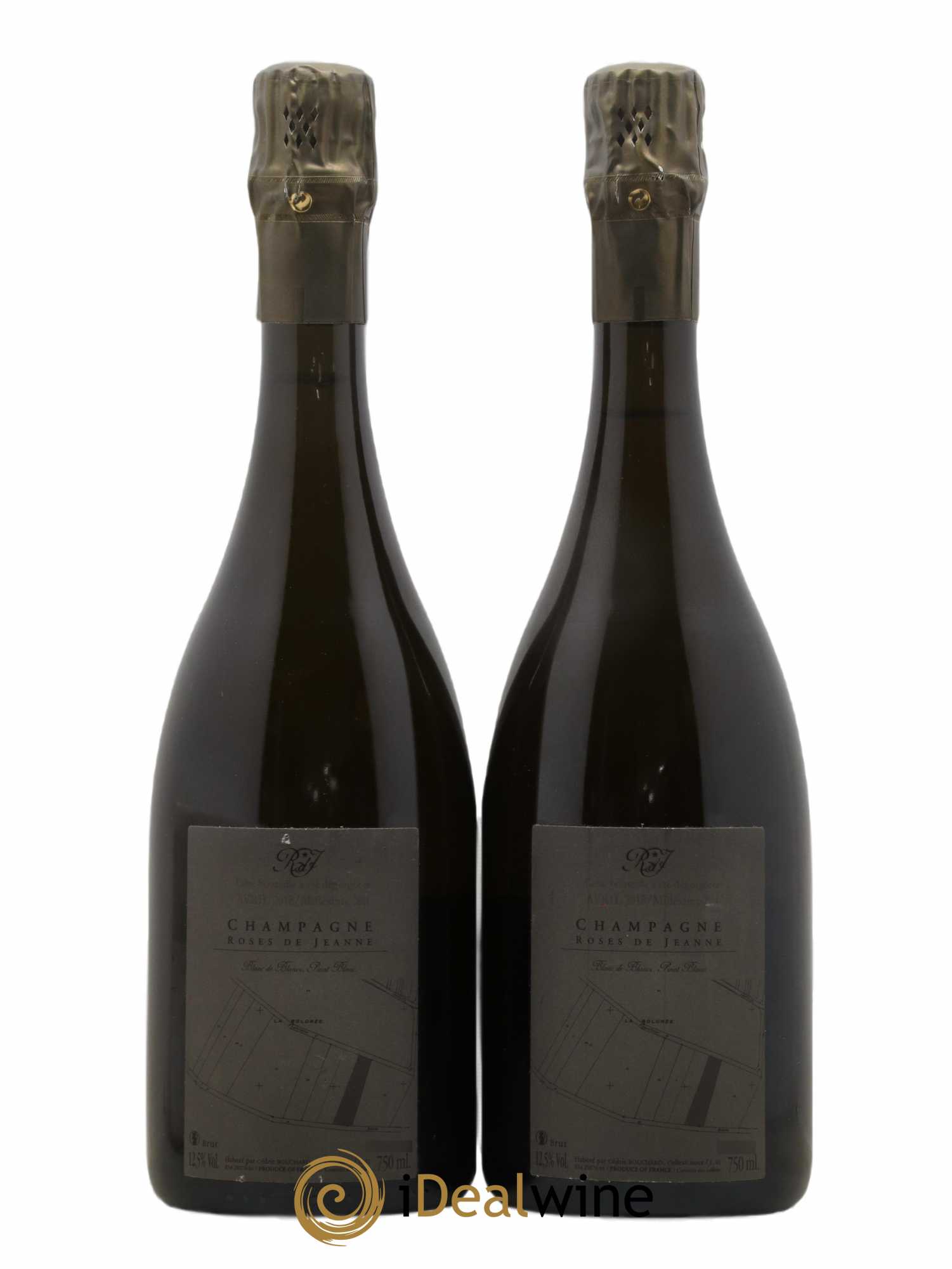 Roses de Jeanne La Bolorée Cédric Bouchard 2014 - Lot de 2 bouteilles - 1