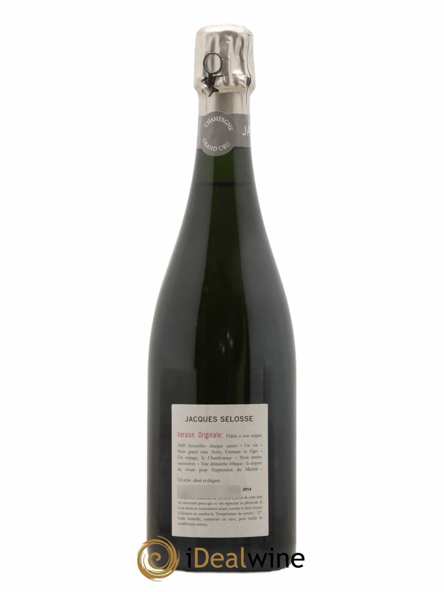 Version Originale Jacques Selosse - Lot de 1 bouteille - 1