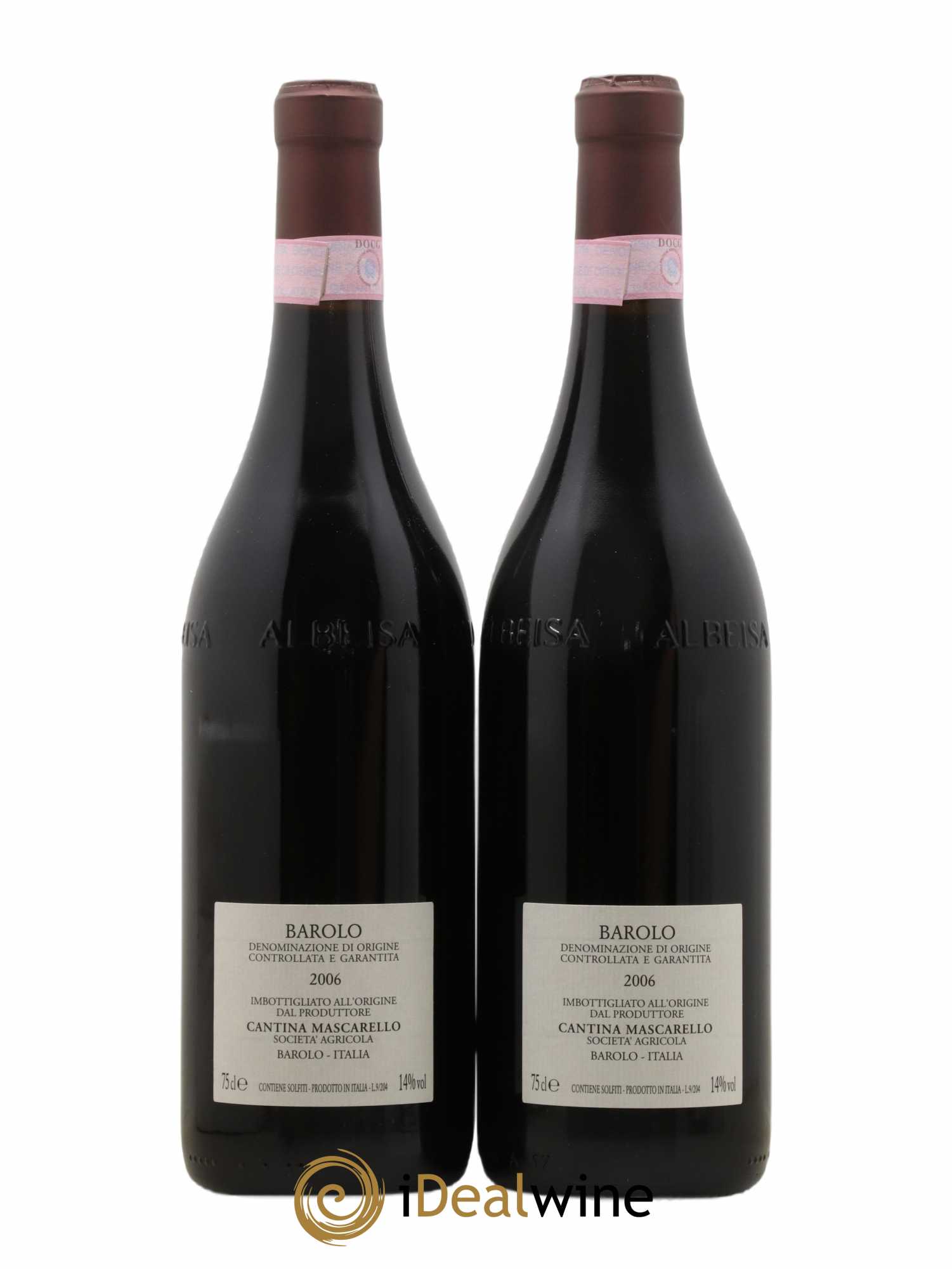 Barolo DOCG Bartolo Mascarello 2006 - Lot de 2 bouteilles - 1