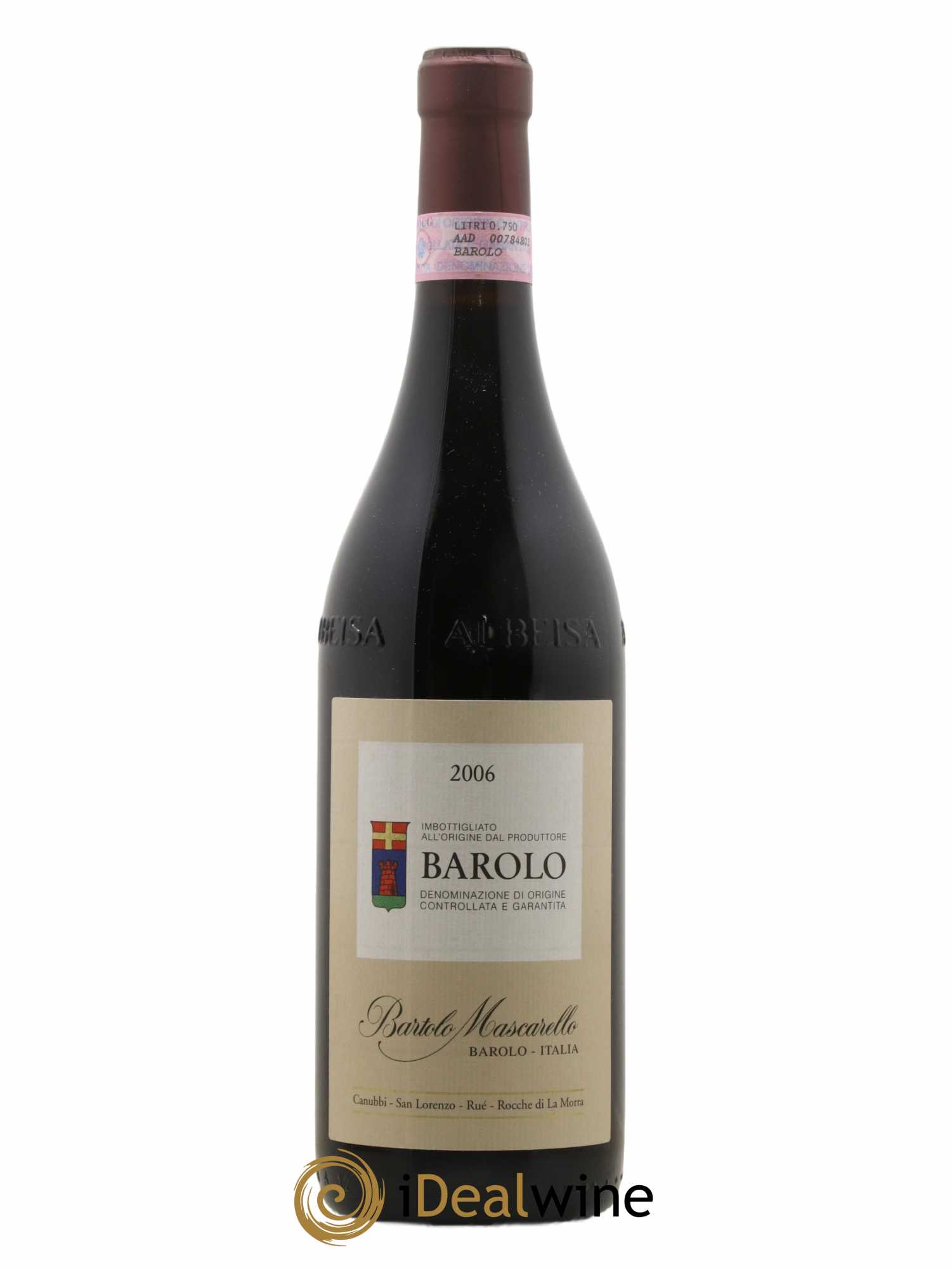 Barolo DOCG Bartolo Mascarello 2006 - Lot de 1 bouteille - 0