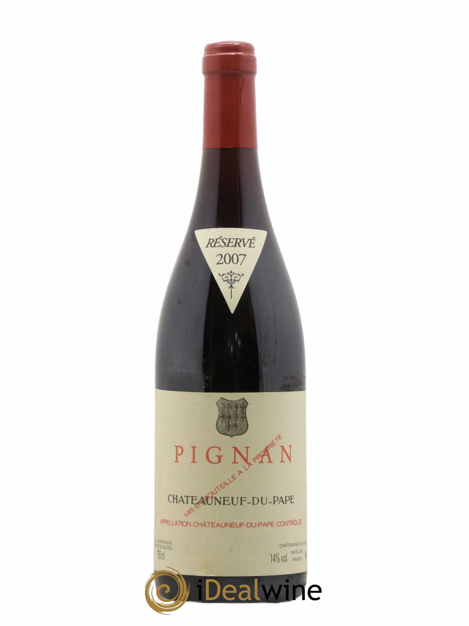 Châteauneuf-du-Pape Pignan Emmanuel Reynaud 2007 - Lot de 1 bouteille - 0