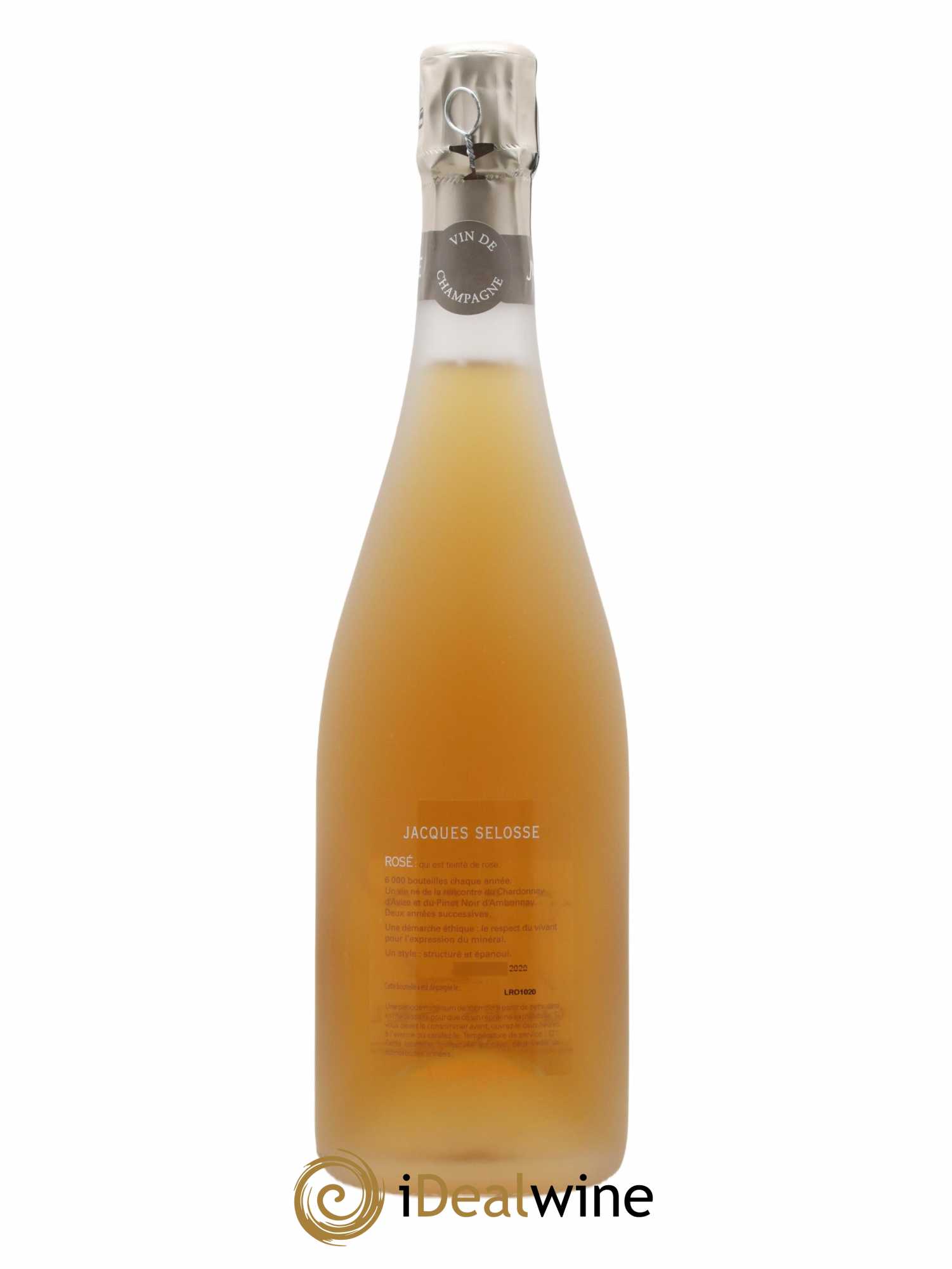 Rosé Brut Jacques Selosse - Lot de 1 bouteille - 1