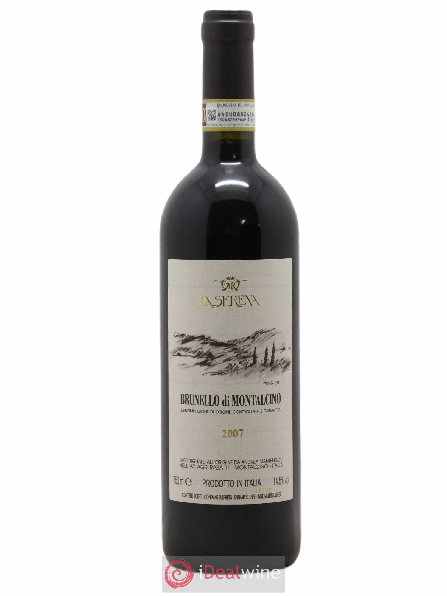 Brunello di Montalcino La Serena 2007 - Lot de 1 bouteille - 0