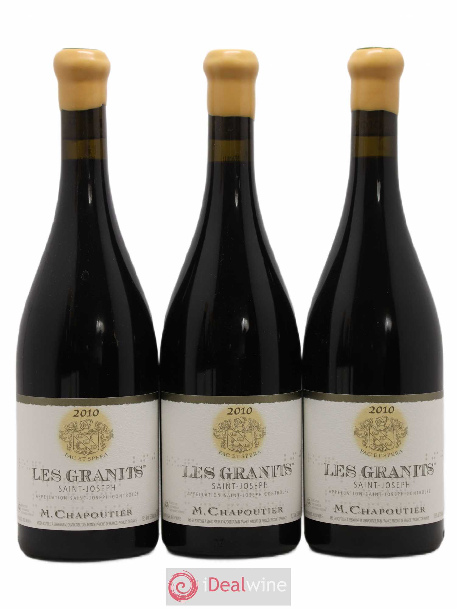 Saint-Joseph Les Granits Chapoutier 2010 - Lot de 6 bouteilles - 2