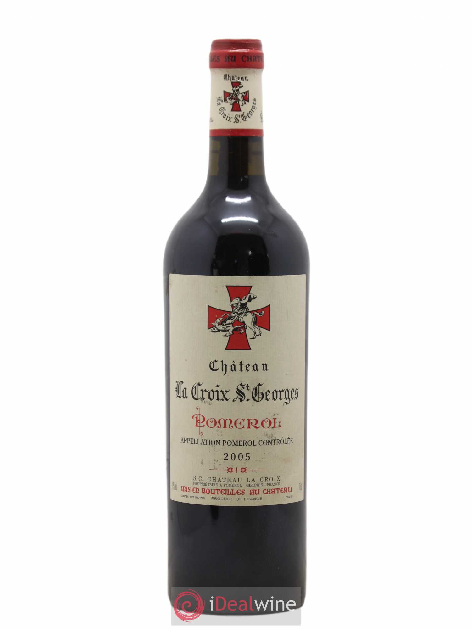 Château la Croix Saint-Georges 2005 - Lot de 1 bouteille - 0