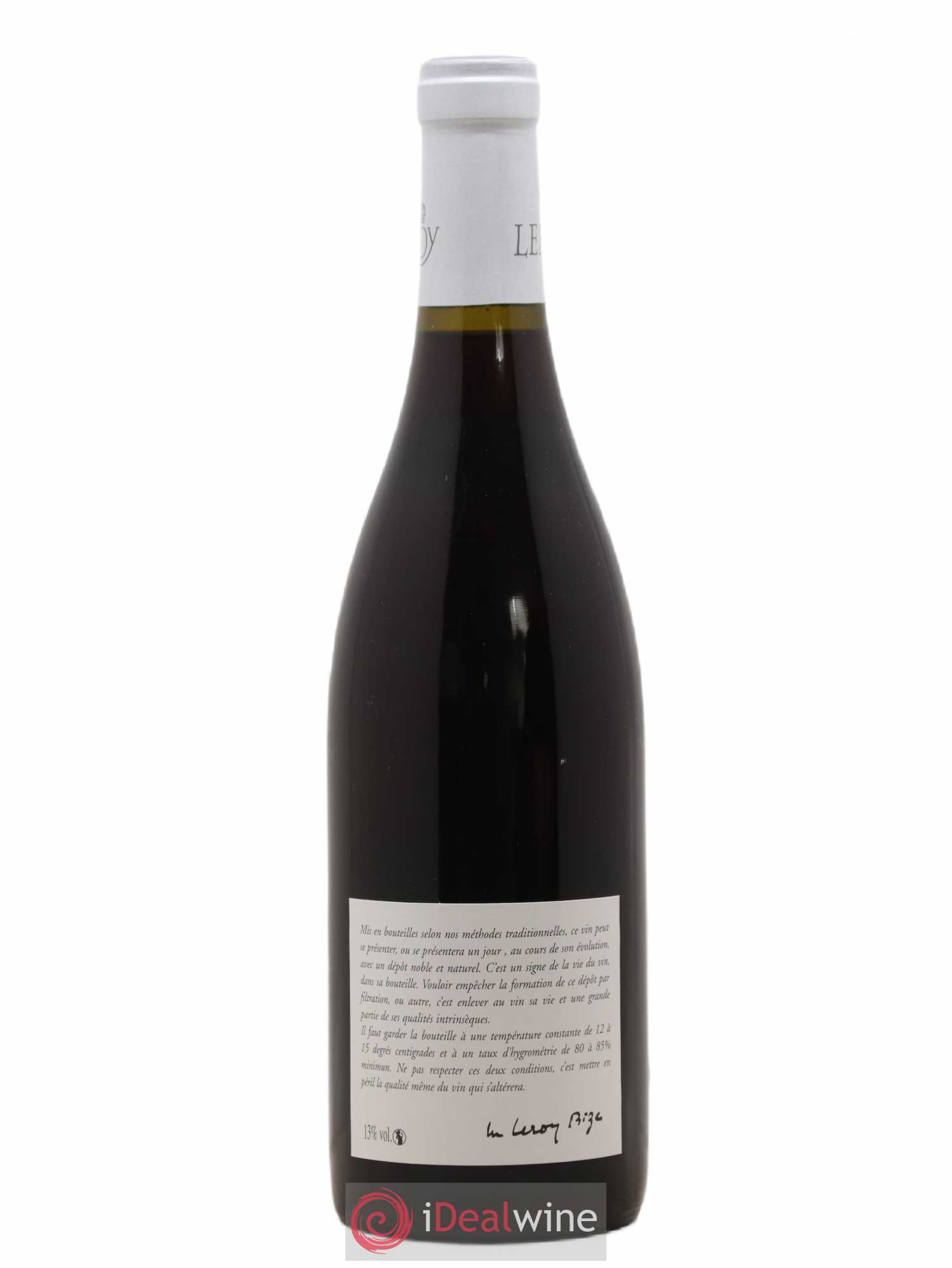 Monthélie Leroy SA 2015 - Lot de 1 bouteille - 1