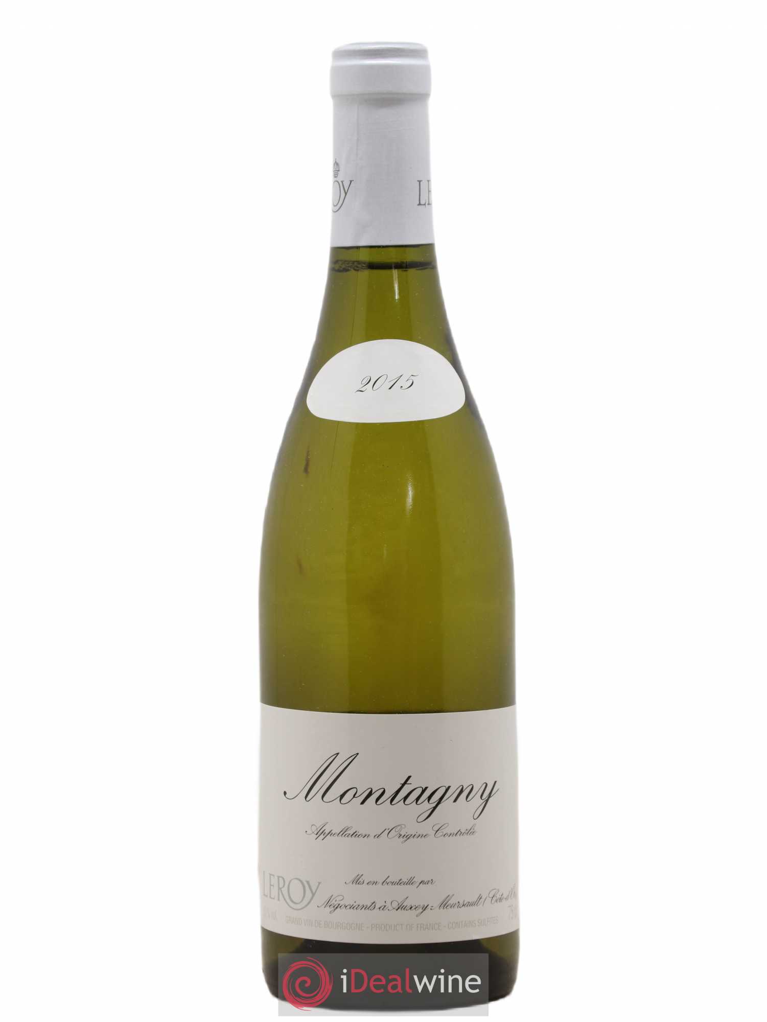 Montagny Leroy SA 2015 - Lot de 1 bouteille - 0