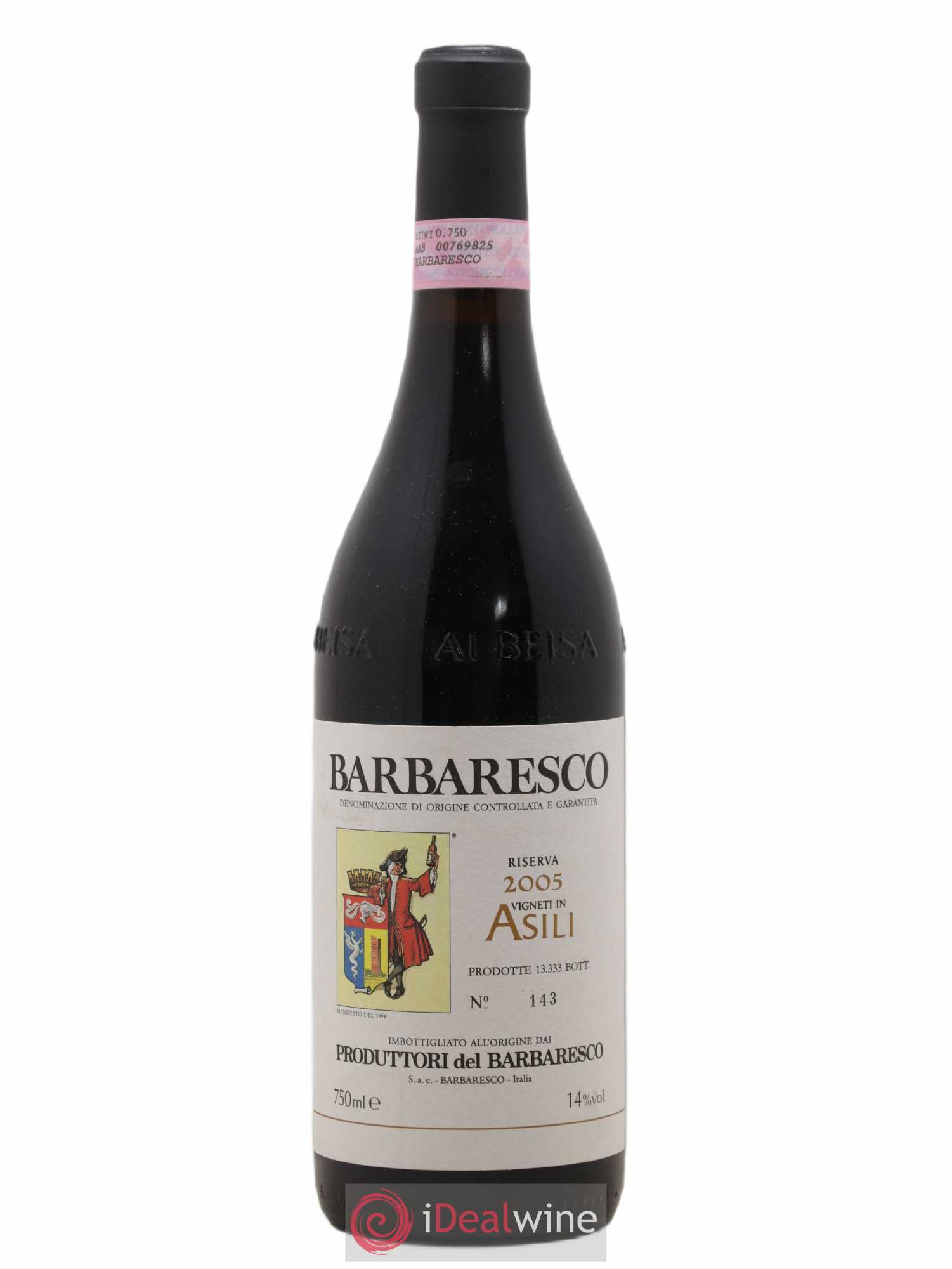 Barbaresco DOCG Asili Produttori del Barbaresco 2005 - Lot de 1 bouteille - 0