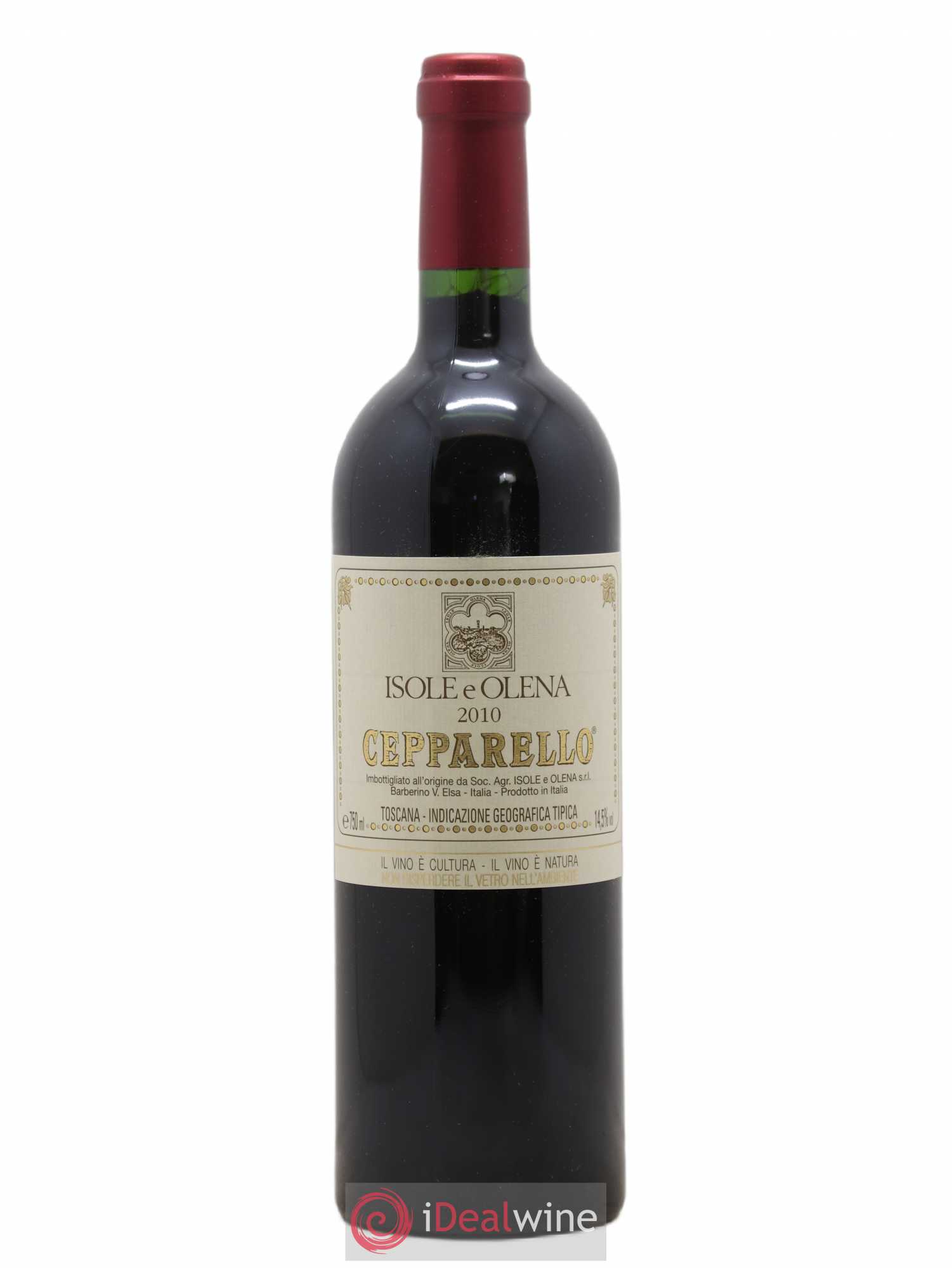 Italie Isole E Olena Toscana IGT Cepparello 2010 - Posten von 1 Flasche - 0