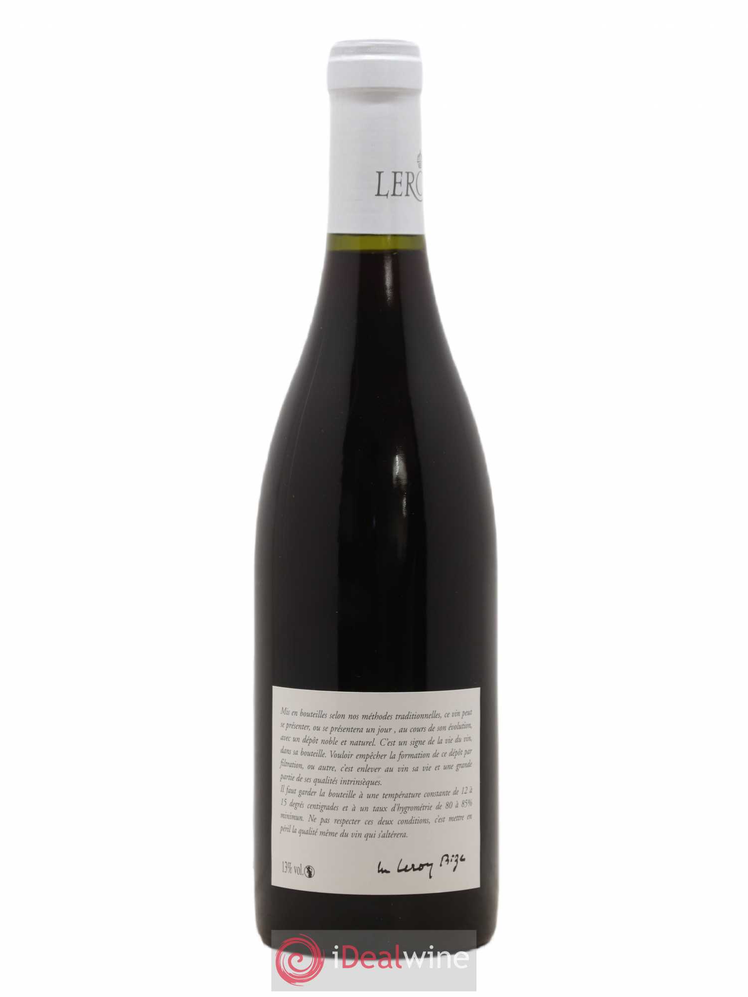 Côte de Nuits-Villages Leroy SA 2015 - Lot de 1 bouteille - 1