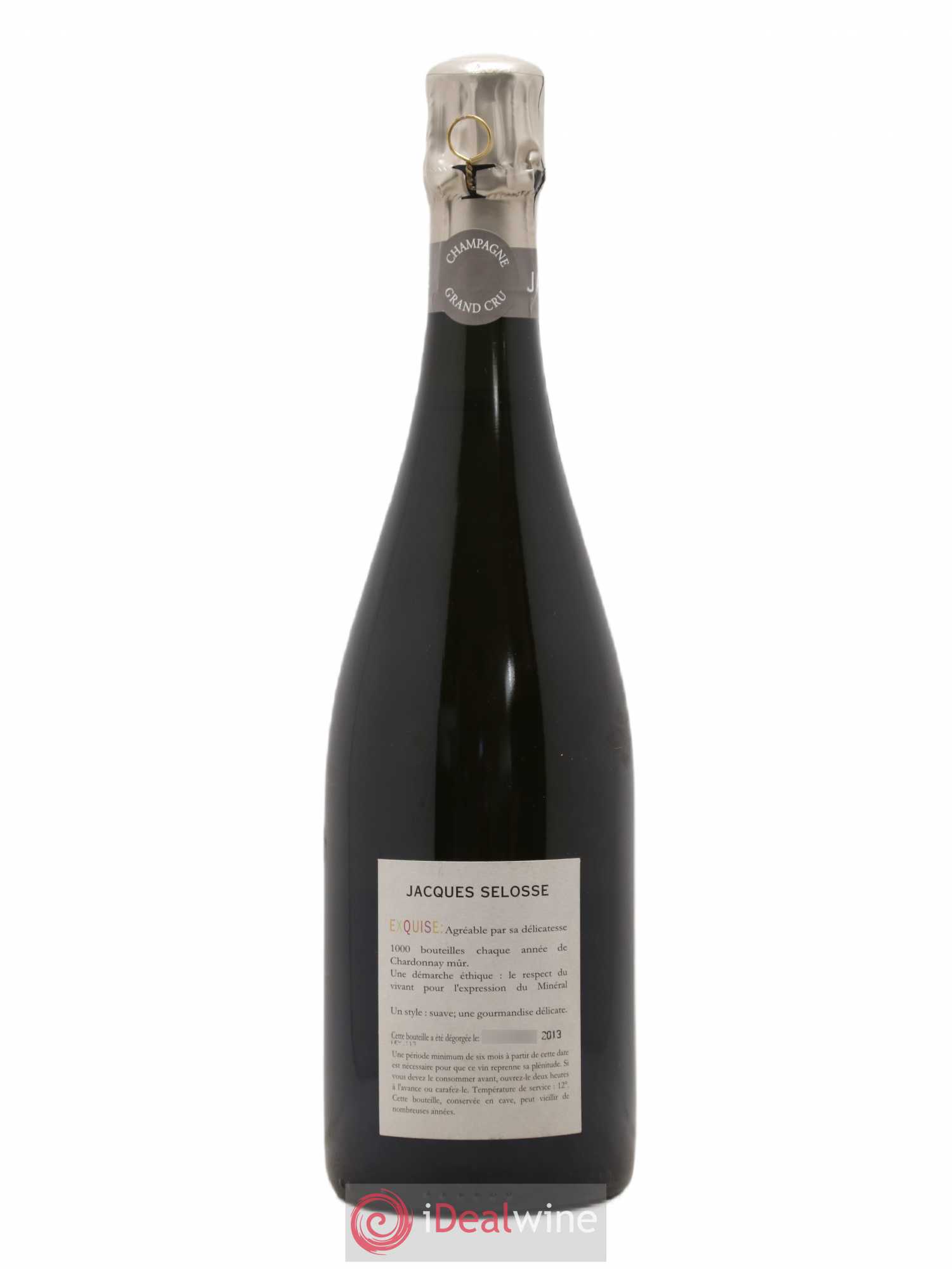 Exquise NV Jacques Selosse - Lot de 1 bouteille - 1