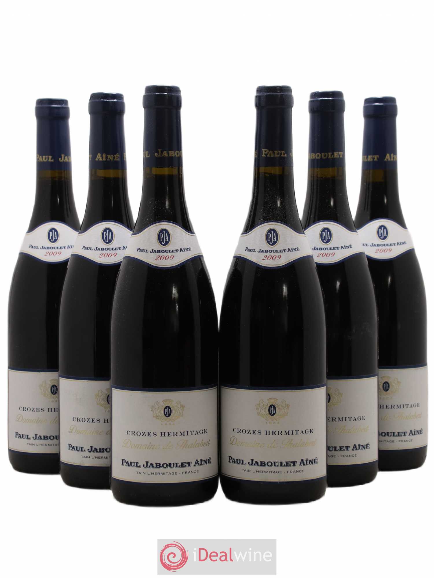 Crozes-Hermitage Domaine de Thalabert Paul Jaboulet Ainé 2009 - Lot de 6 bouteilles - 0