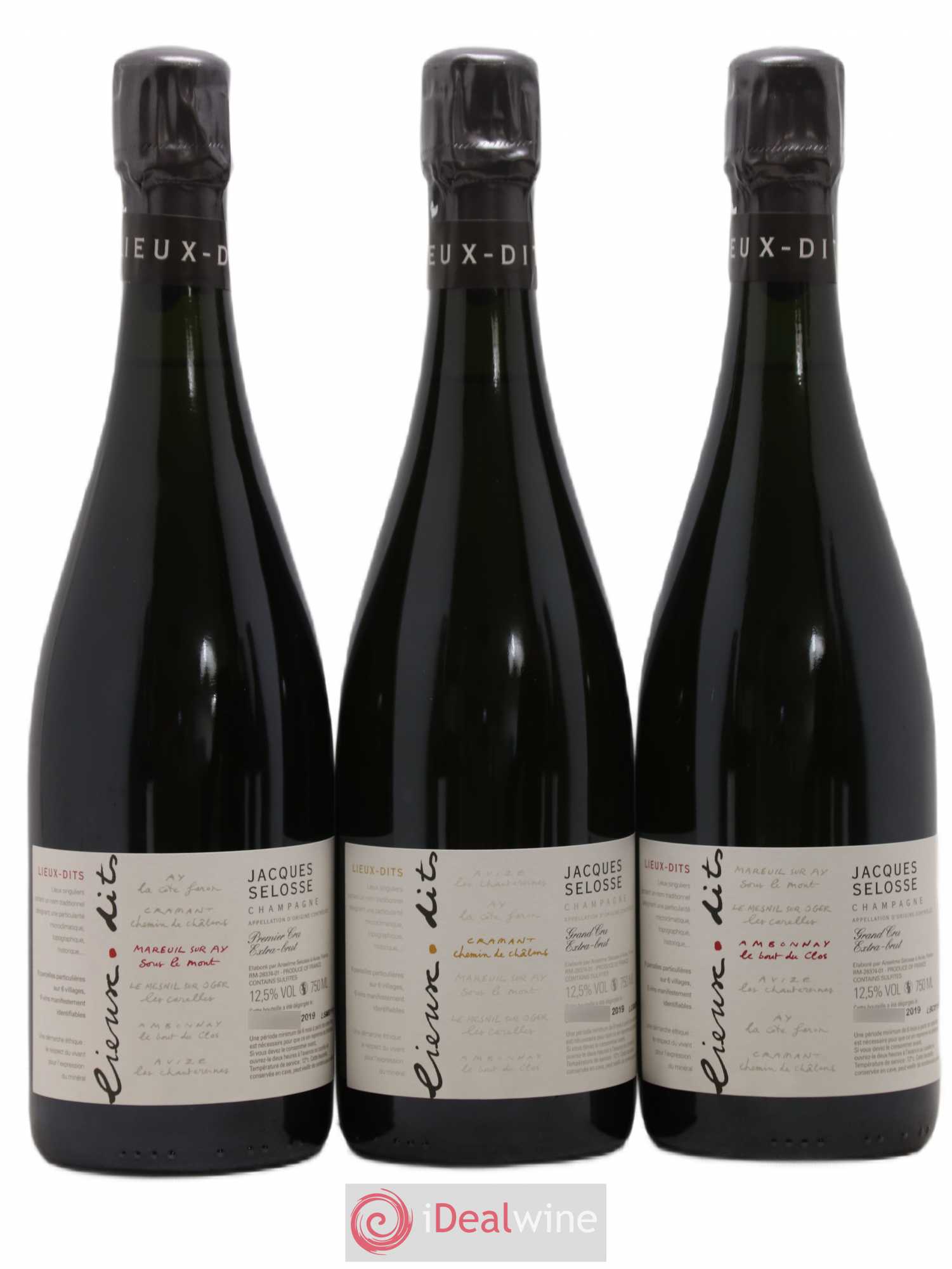 Caisse Collection Lieux-dits Jacques Selosse - Lot de 1 bouteille - 1