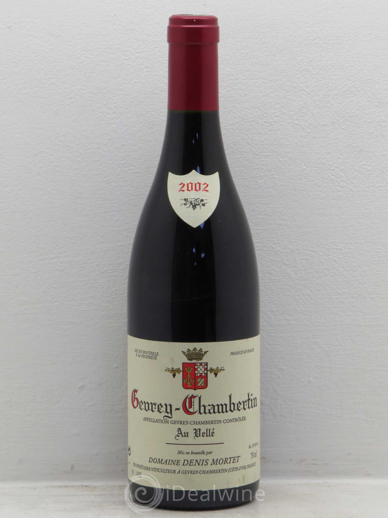 Gevrey-Chambertin Denis Mortet (Domaine) Au Velle 2002 - Posten von 1 Flasche - 0
