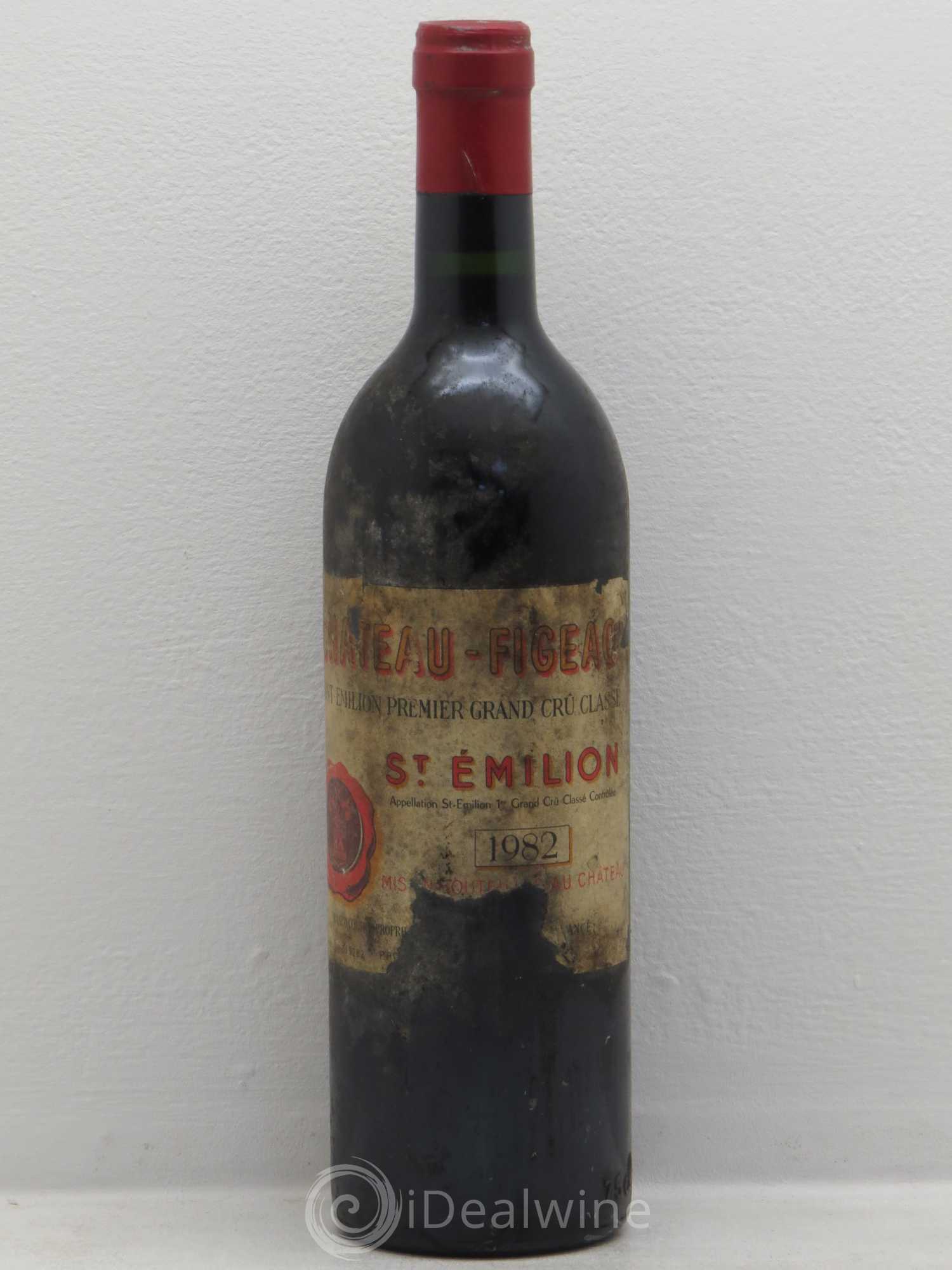 Château Figeac 1er Grand Cru Classé A 1982 - Lot de 1 bouteille - 0