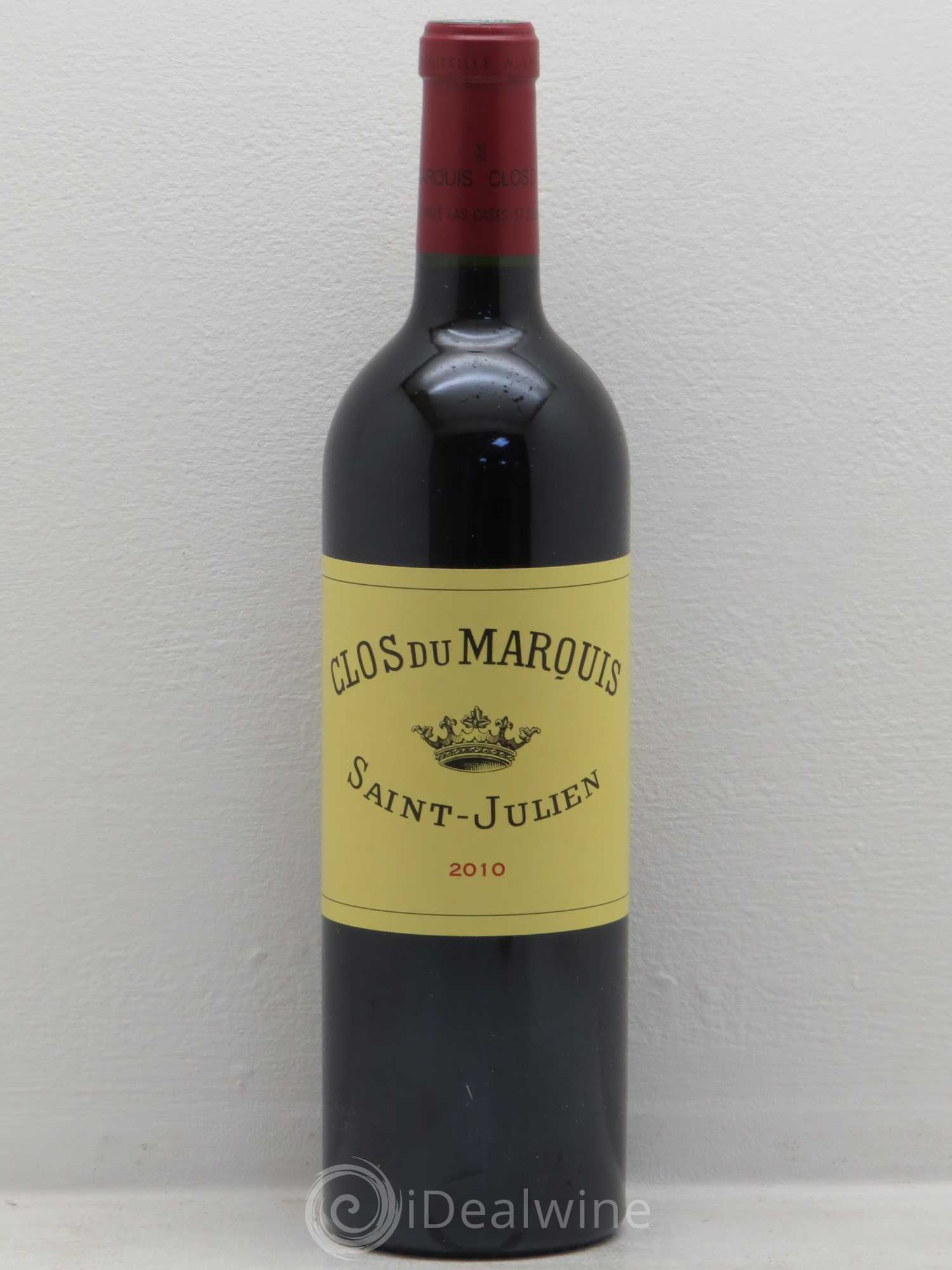 Clos du Marquis 2010 - Lot de 1 bouteille - 0