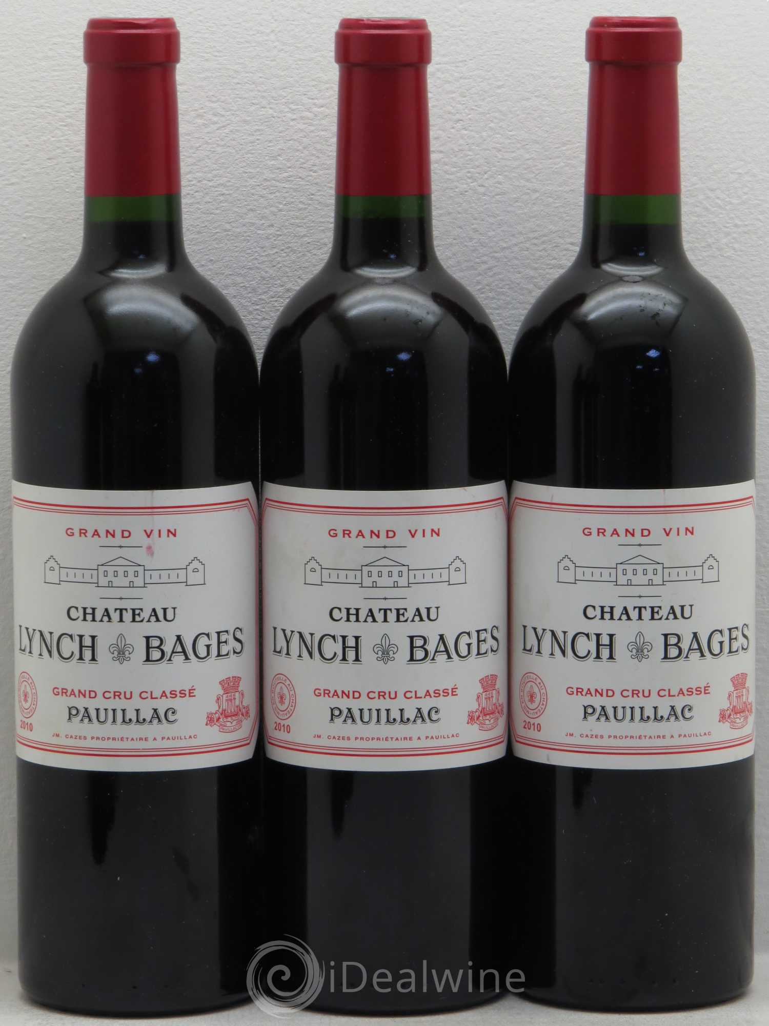 Château Lynch Bages 5ème Grand Cru Classé 2010 - Lot de 6 bouteilles - 1