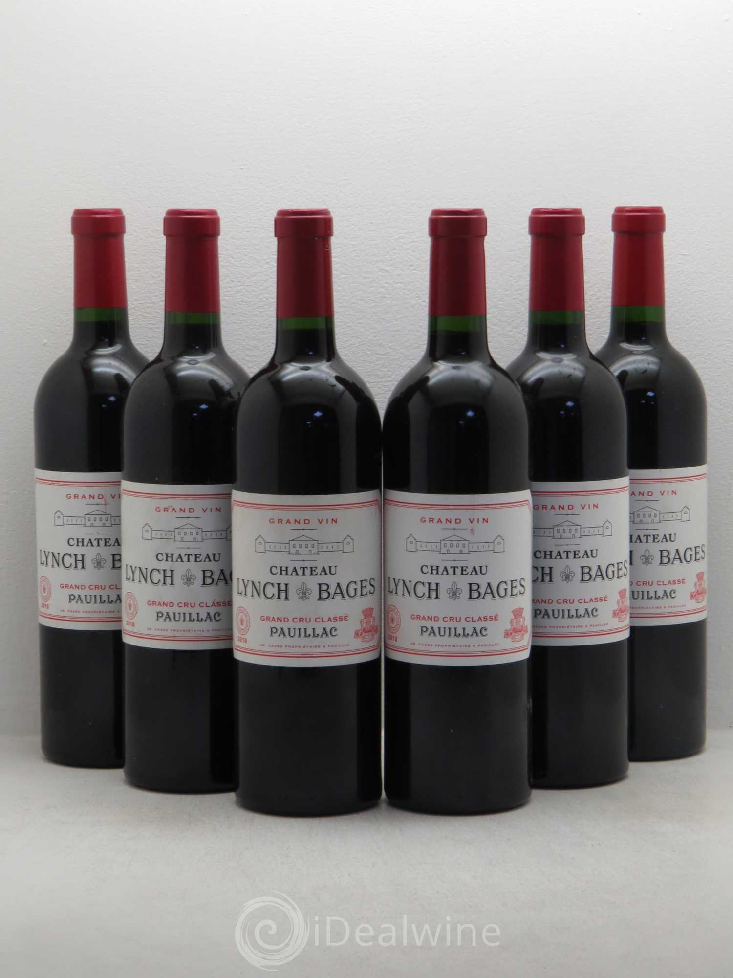 Château Lynch Bages 5ème Grand Cru Classé 2010 - Lot de 6 bouteilles - 0
