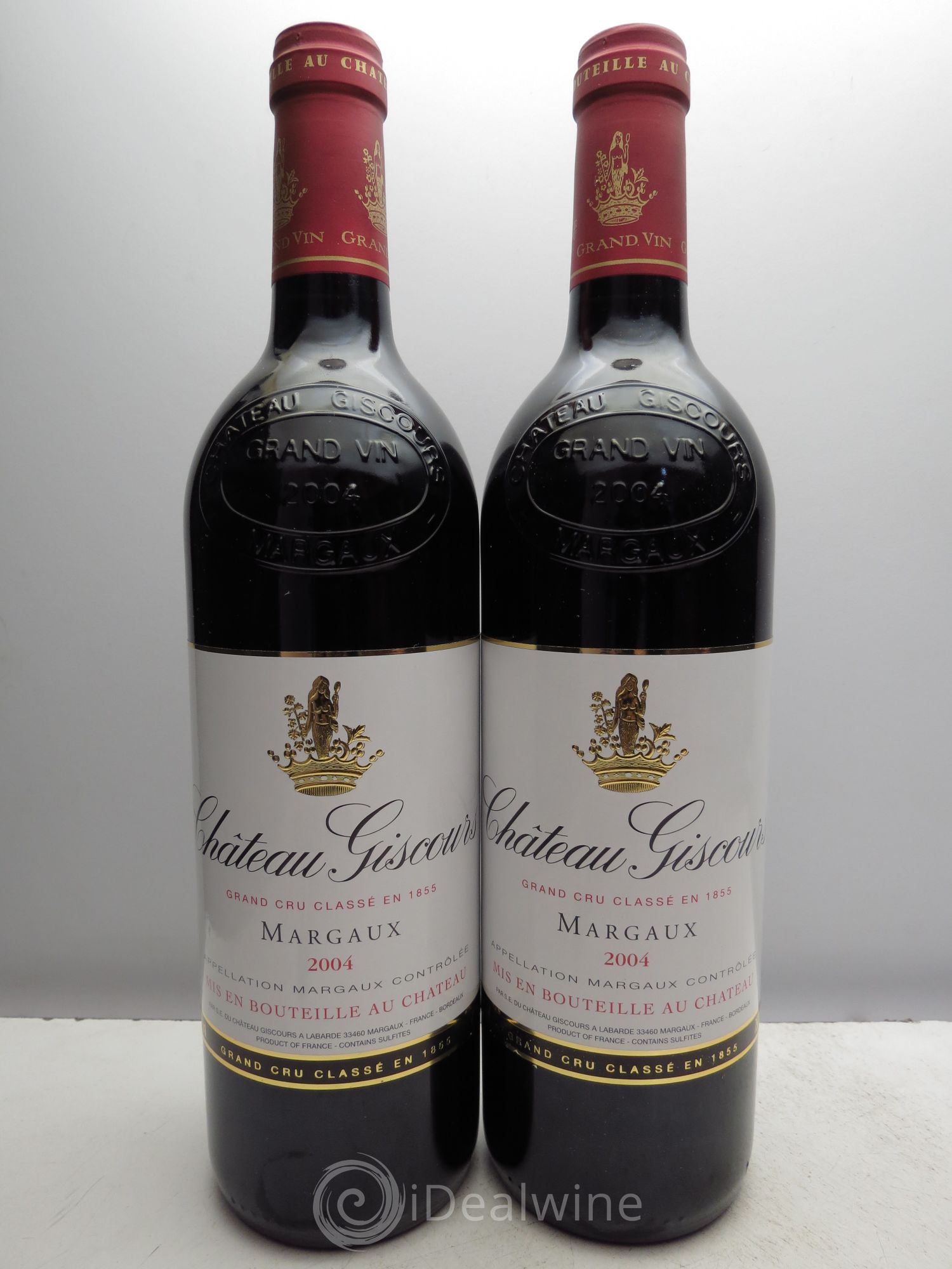Château Giscours 3ème Grand Cru Classé 2004 - Lot de 2 bouteilles - 0