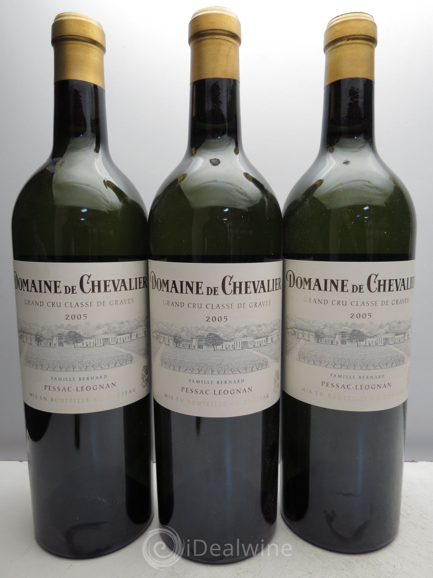 Domaine de Chevalier Cru Classé de Graves 2005 - Lot de 3 bouteilles - 0