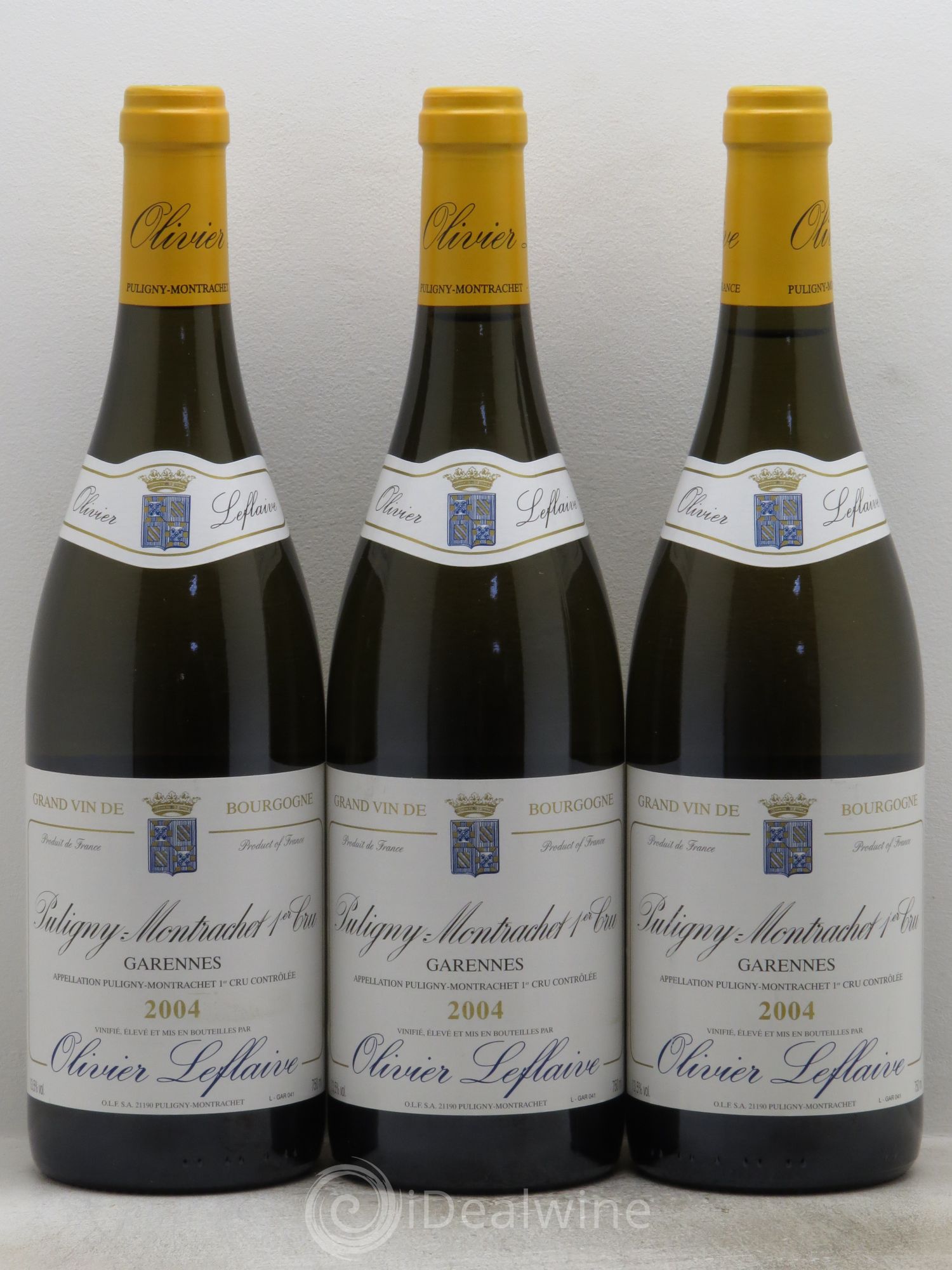 Puligny-Montrachet 1er Cru 2004 - Lot de 3 bouteilles - 0