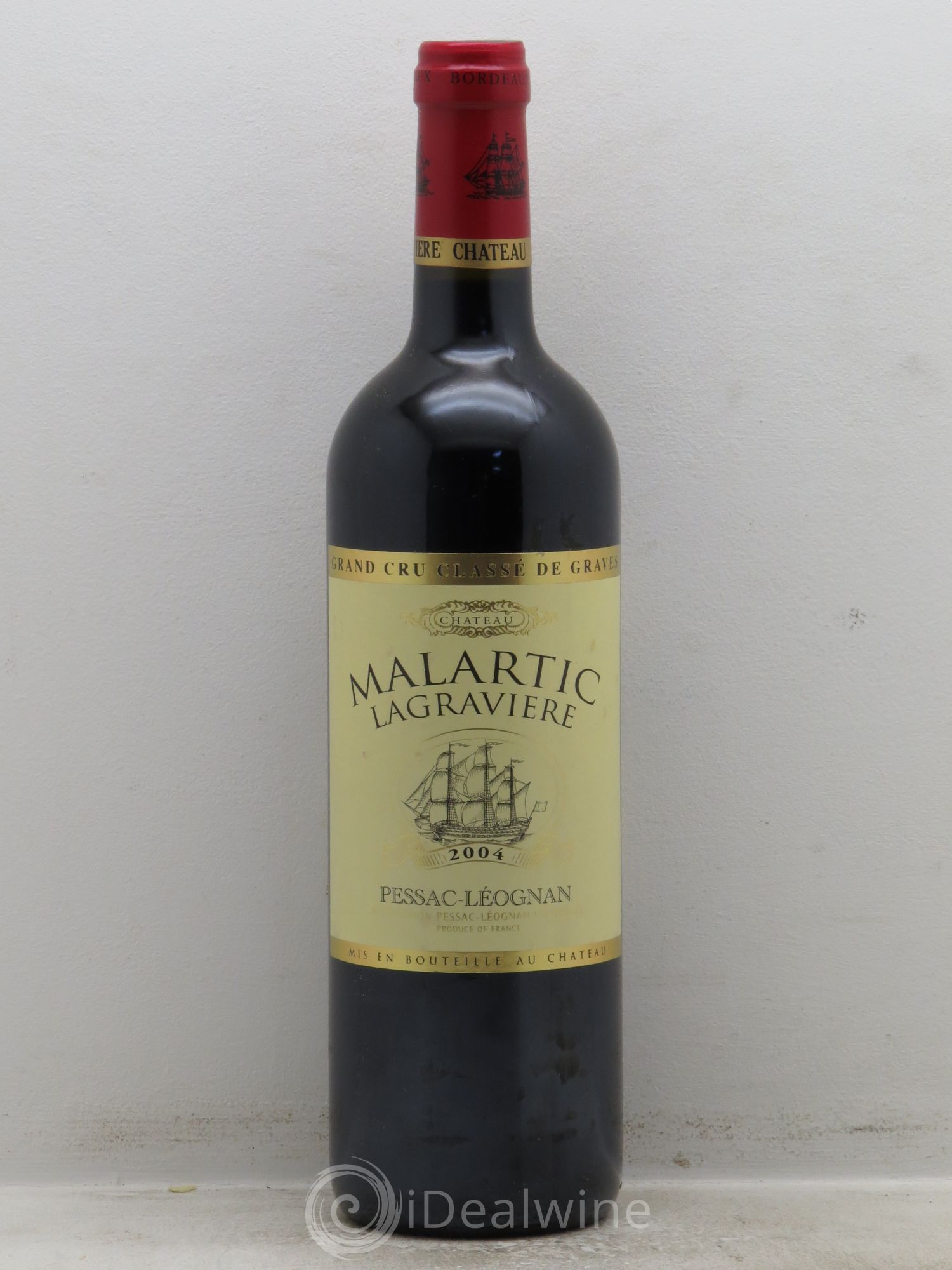 Château Malartic-Lagravière Cru Classé de Graves 2004 - Lot de 1 bouteille - 0