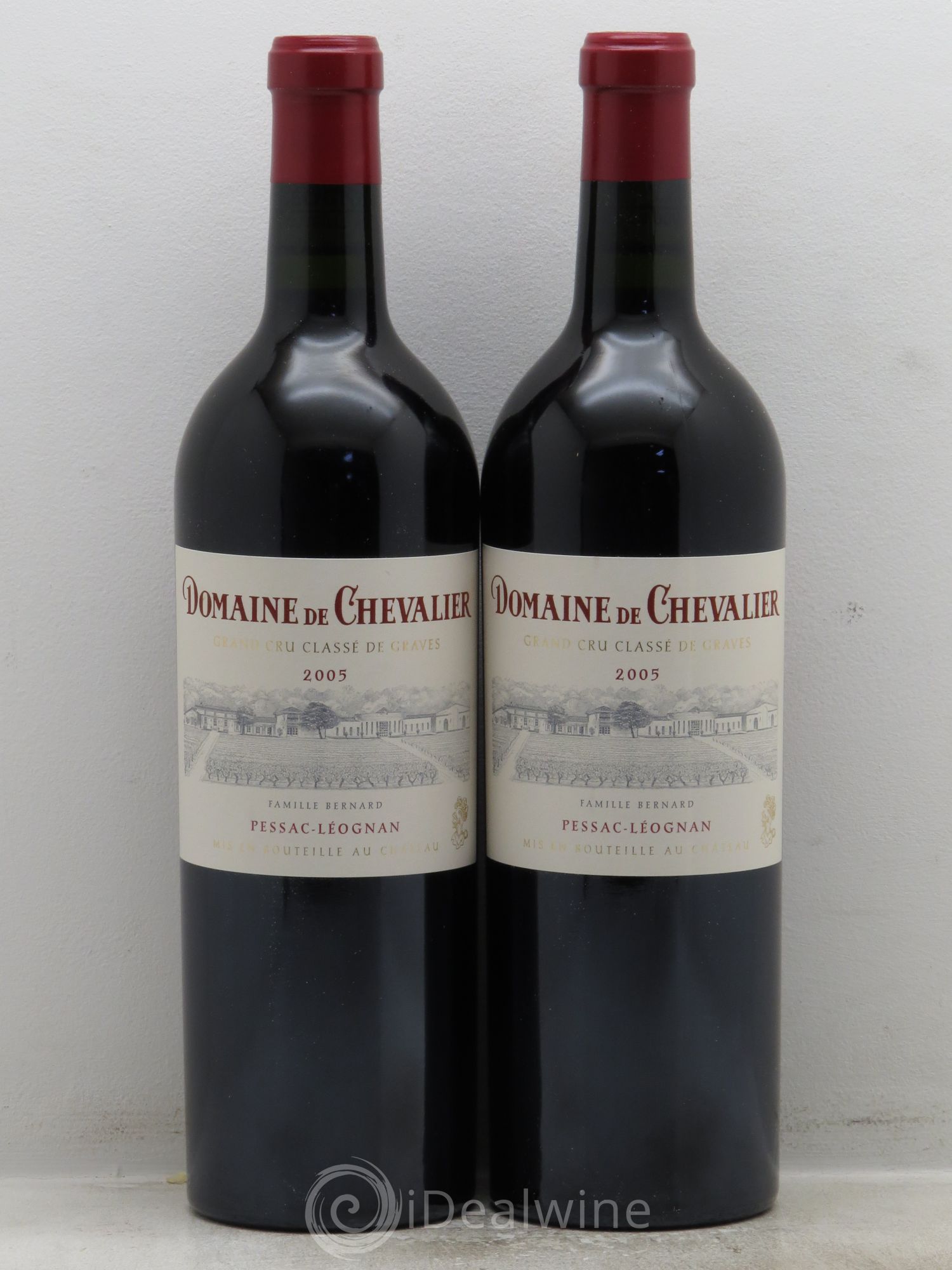 Domaine de Chevalier Cru Classé de Graves 2005 - Lot de 2 bouteilles - 0