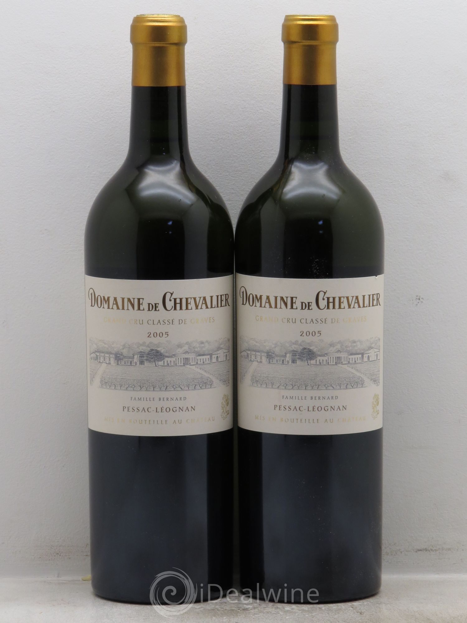 Domaine de Chevalier Cru Classé de Graves 2005 - Lot de 2 bouteilles - 0