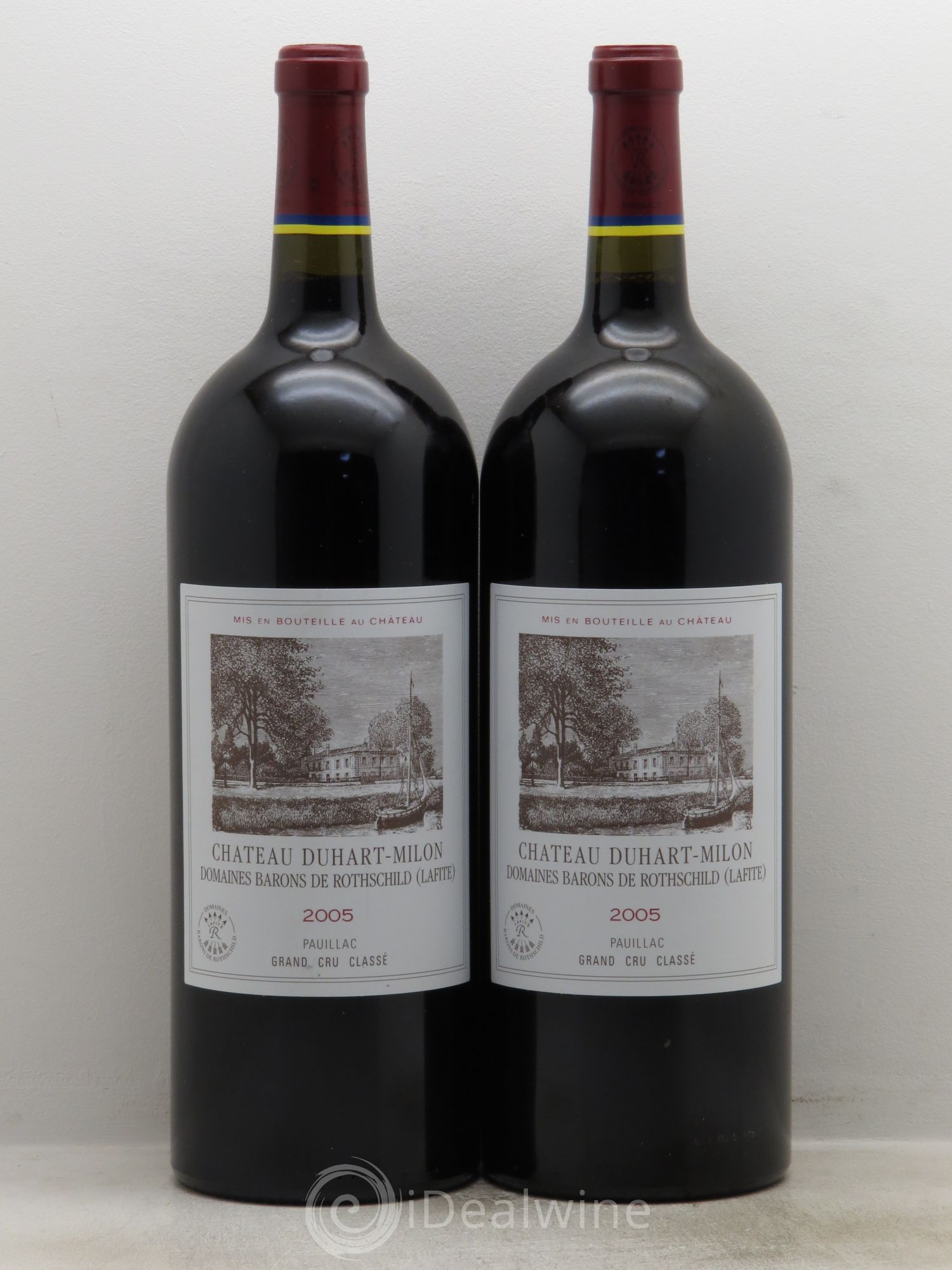 Château Duhart-Milon 4ème Grand Cru Classé 2005 - Lot de 2 magnums - 0