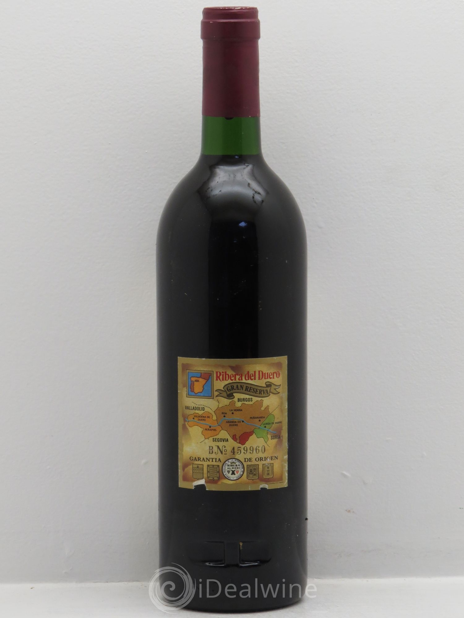Ribera Del Duero DO Vega Sicilia Unico Famille Alvarez 1968 - Lot de 1 bouteille - 1