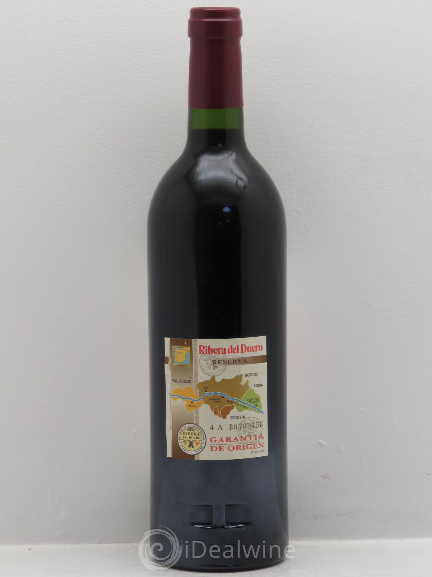 Ribera Del Duero DO Vega Sicilia Valbuena 5 ano Famille Alvarez 1999 - Lot de 1 bouteille - 1