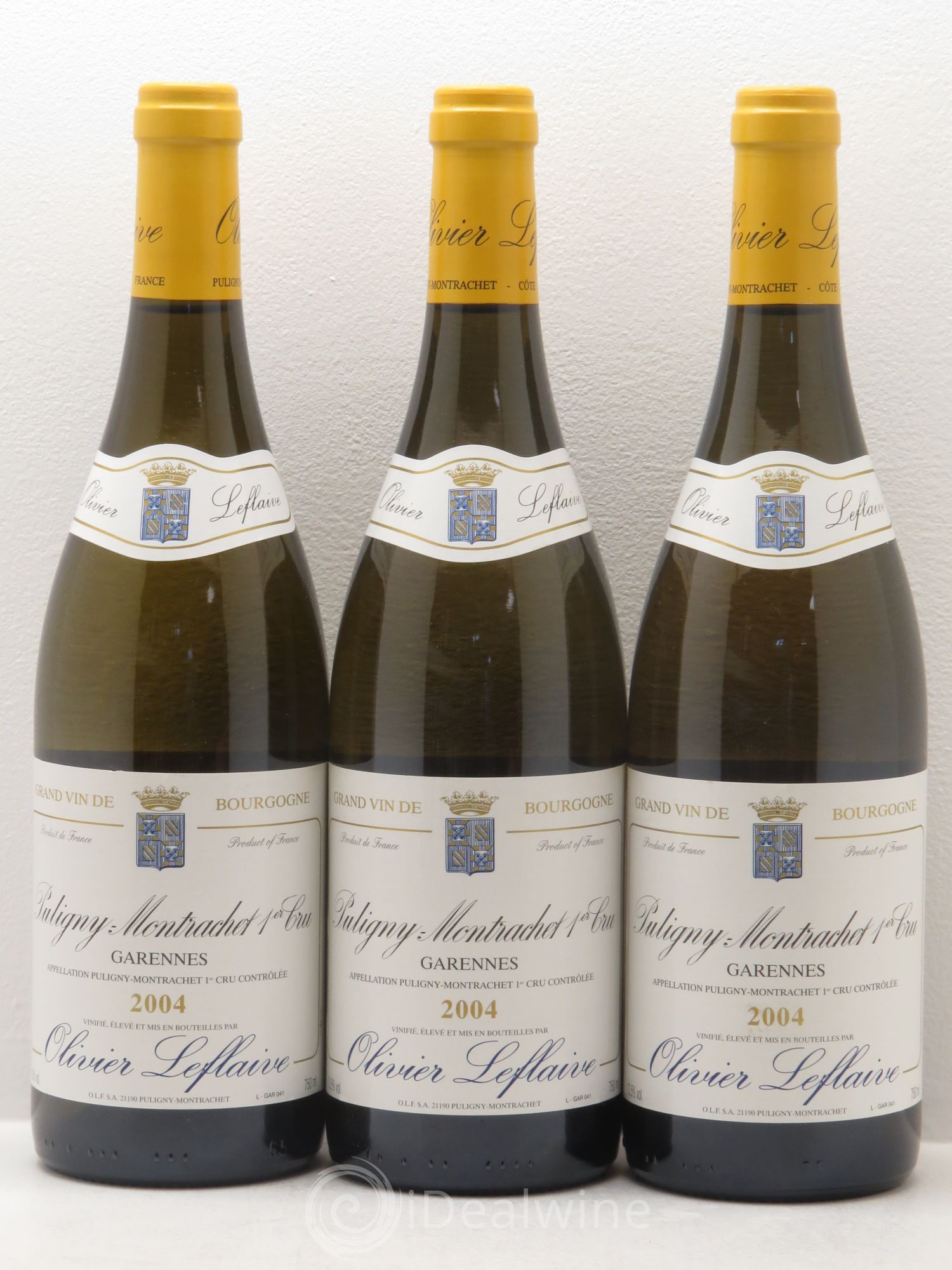 Puligny-Montrachet 1er Cru 2004 - Lot de 3 bouteilles - 0