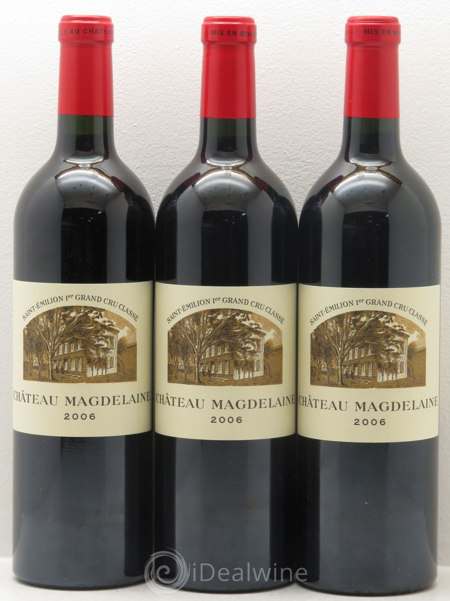 Château Magdelaine 2006 - Lot de 3 bouteilles - 0