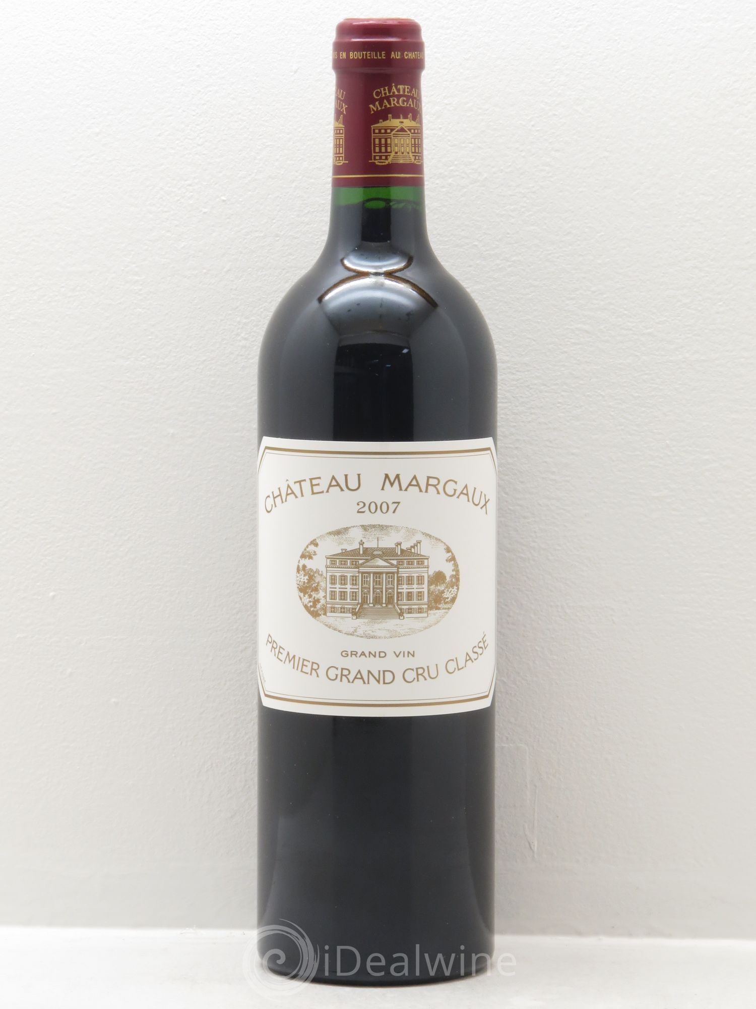 Château Margaux 1er Grand Cru Classé 2007 - Lot de 1 bouteille - 0